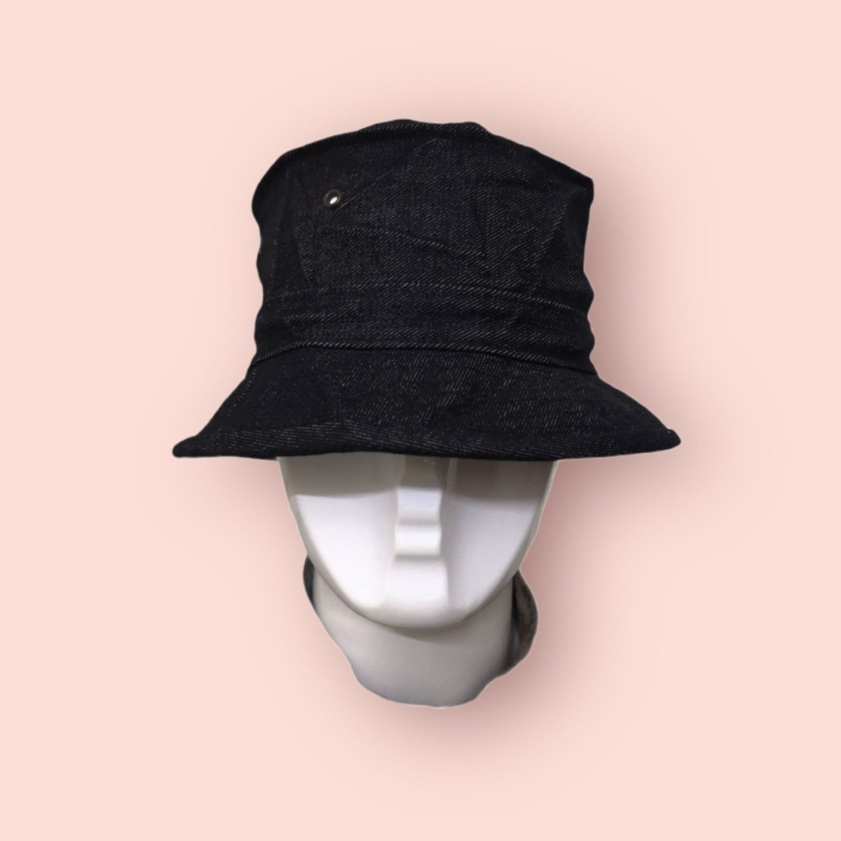 Japanese Brand × Vintage VINTAGE BLACK DENIM BUCKET HAT Size ONE SIZE - 4 Thumbnail