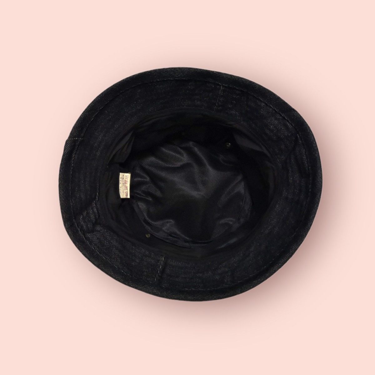 Japanese Brand × Vintage VINTAGE BLACK DENIM BUCKET HAT Size ONE SIZE - 13 Thumbnail