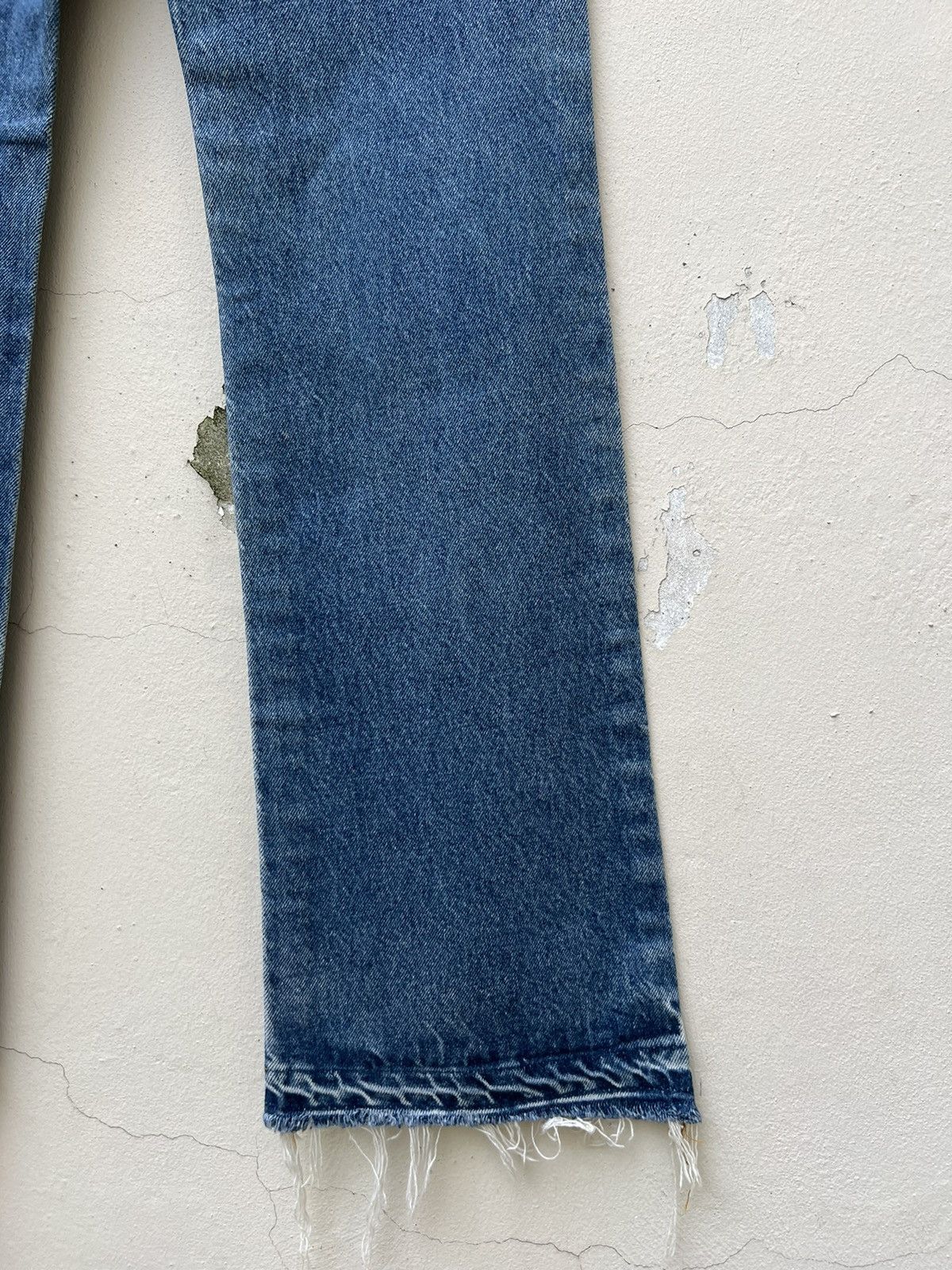 Levi's Flare 70s Levi’s 517 42 Talon Fade Denim Released Hem Jeans Size US 32 / EU 48 - 19 Thumbnail