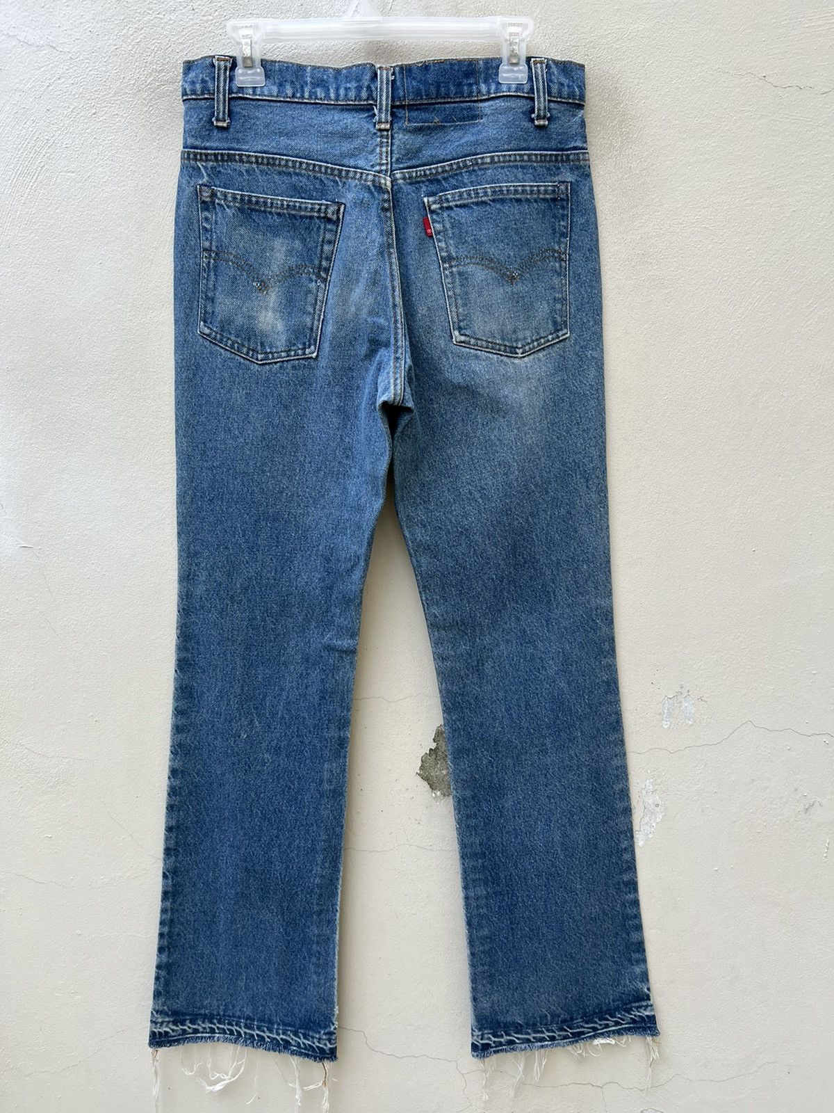 Levi's Flare 70s Levi’s 517 42 Talon Fade Denim Released Hem Jeans Size US 32 / EU 48 - 14 Thumbnail