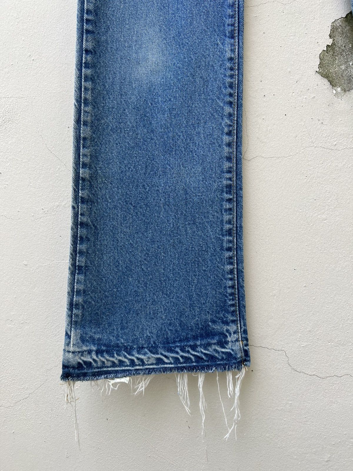Levi's Flare 70s Levi’s 517 42 Talon Fade Denim Released Hem Jeans Size US 32 / EU 48 - 10 Thumbnail