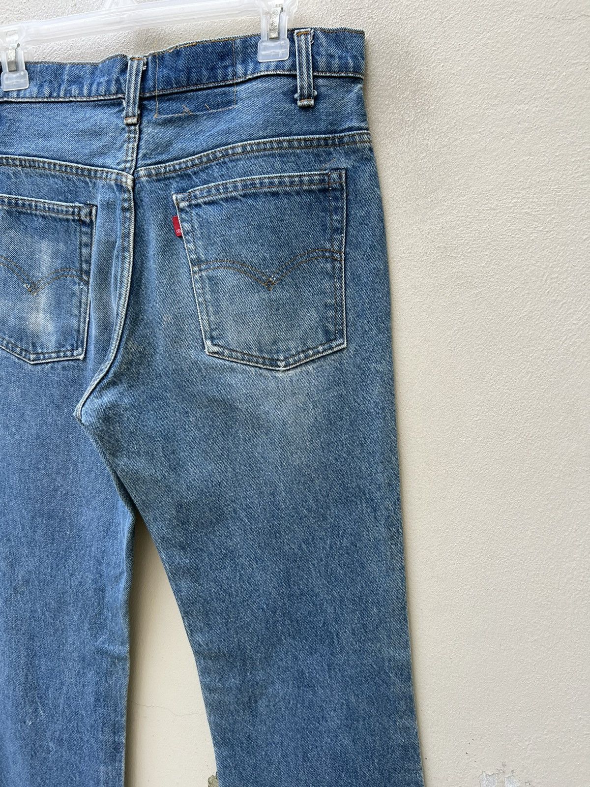 Levi's Flare 70s Levi’s 517 42 Talon Fade Denim Released Hem Jeans Size US 32 / EU 48 - 17 Thumbnail
