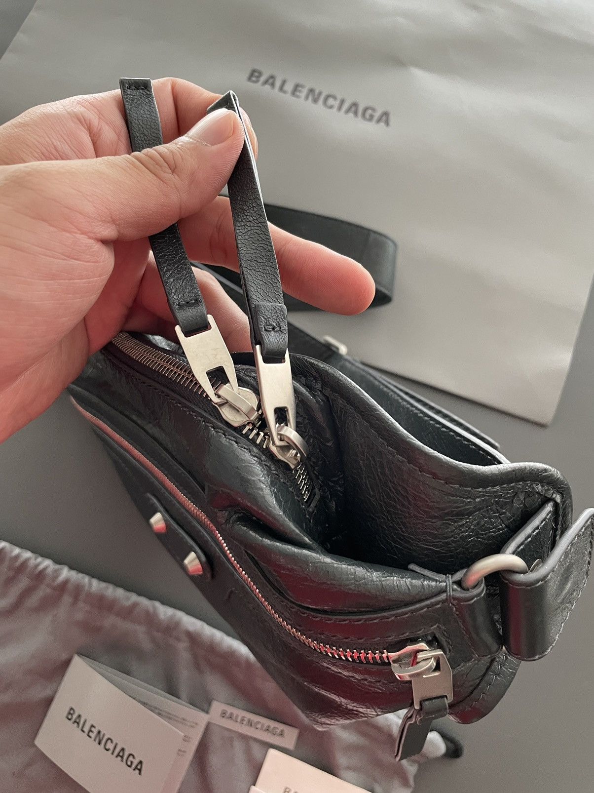 Balenciaga Rare Limited Edition Sold Out Leather Bum Bely Bag Size ONE SIZE - 22 Thumbnail