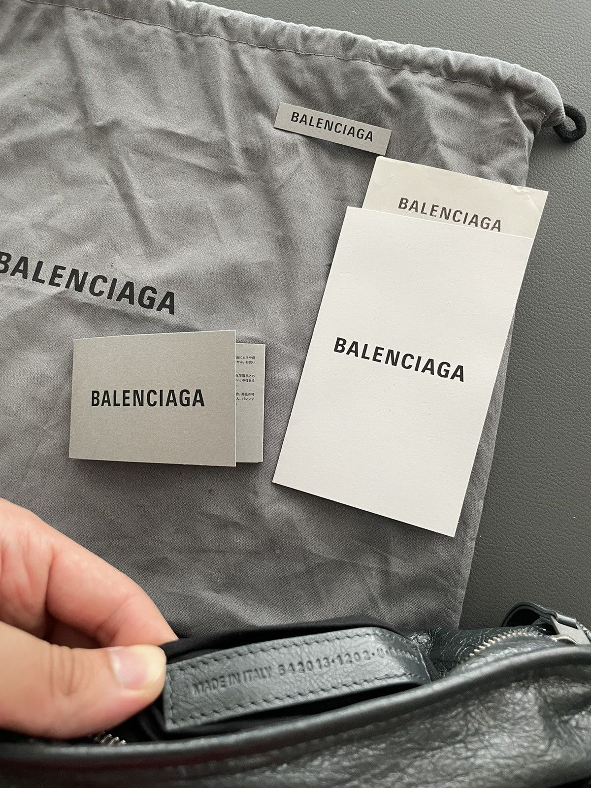 Balenciaga Rare Limited Edition Sold Out Leather Bum Bely Bag Size ONE SIZE - 17 Thumbnail