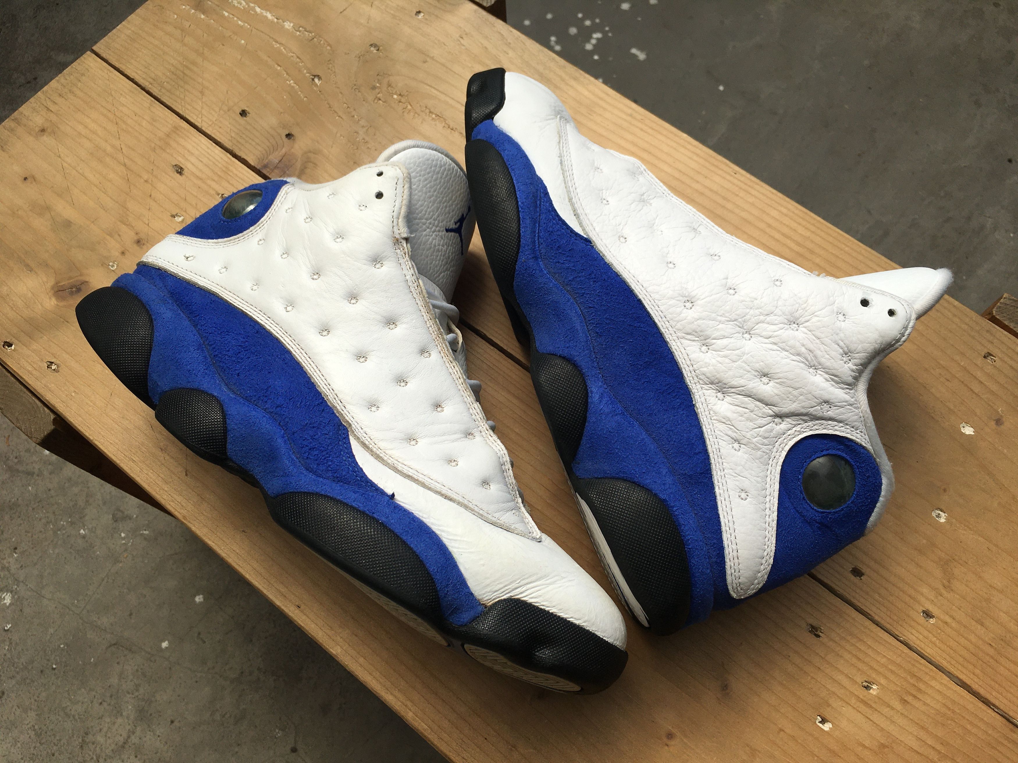 Jordan Brand × Nike 🔥 Nike Air Jordan 13 Retro Hyper Royal 2018 Size US 11 / EU 44 - 18 Thumbnail