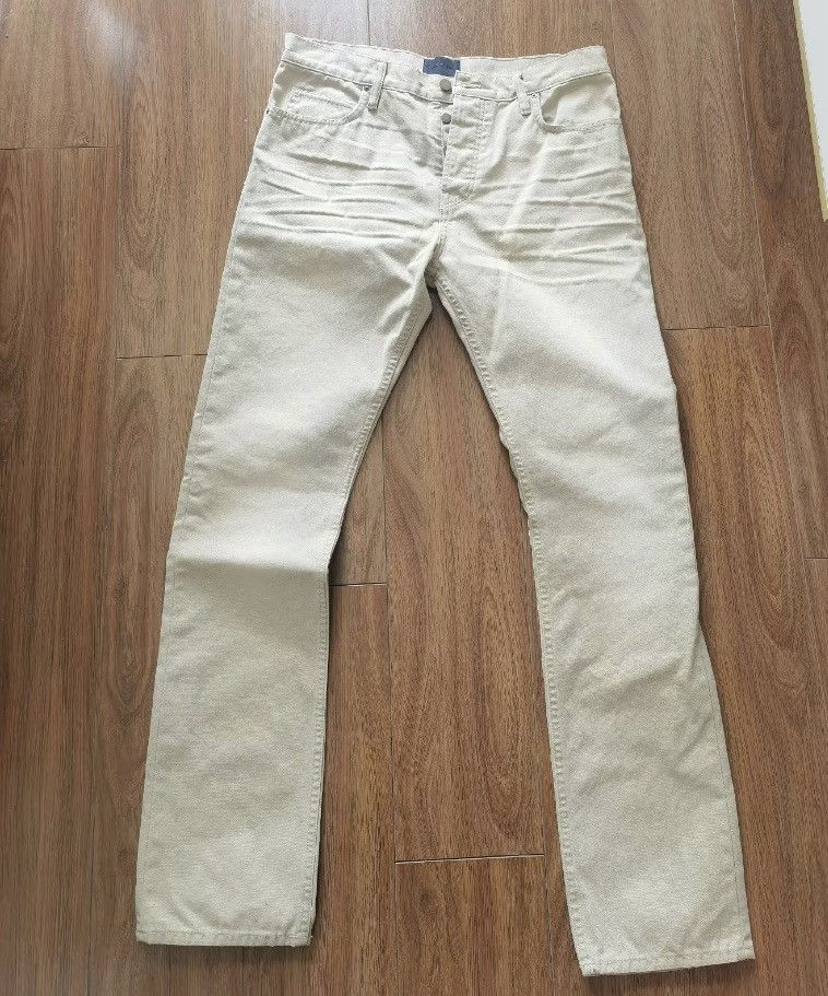 Fear of God Seventh Collection Khaki Jeans 5-years washed Size US 34 / EU 50 - 1 Thumbnail