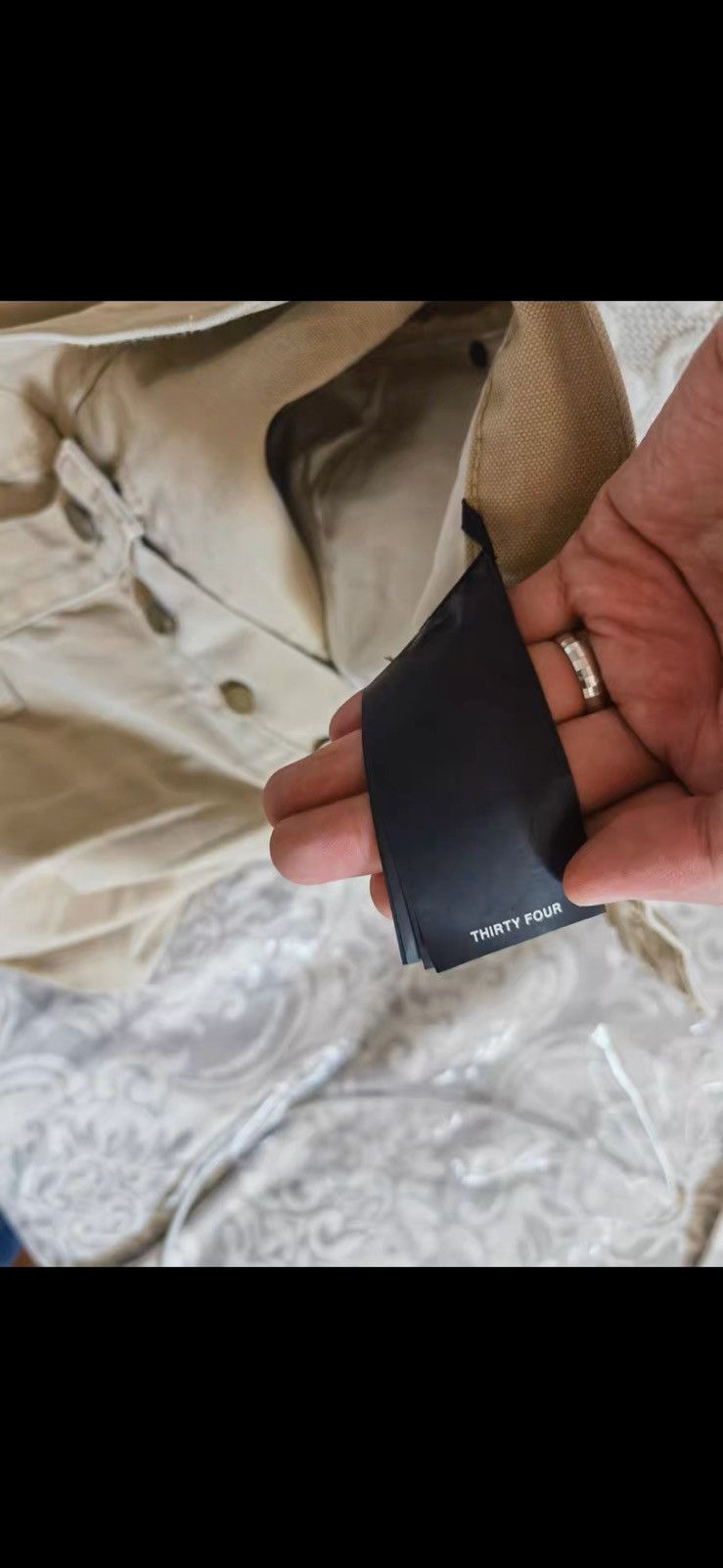 Fear of God Seventh Collection Khaki Jeans 5-years washed Size US 34 / EU 50 - 6 Thumbnail