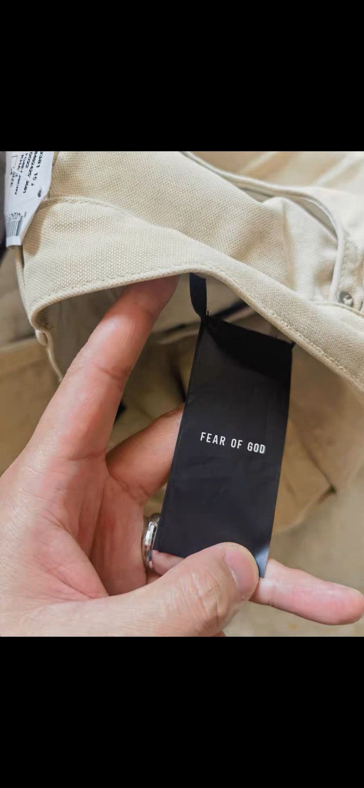 Fear of God Seventh Collection Khaki Jeans 5-years washed Size US 34 / EU 50 - 8 Thumbnail