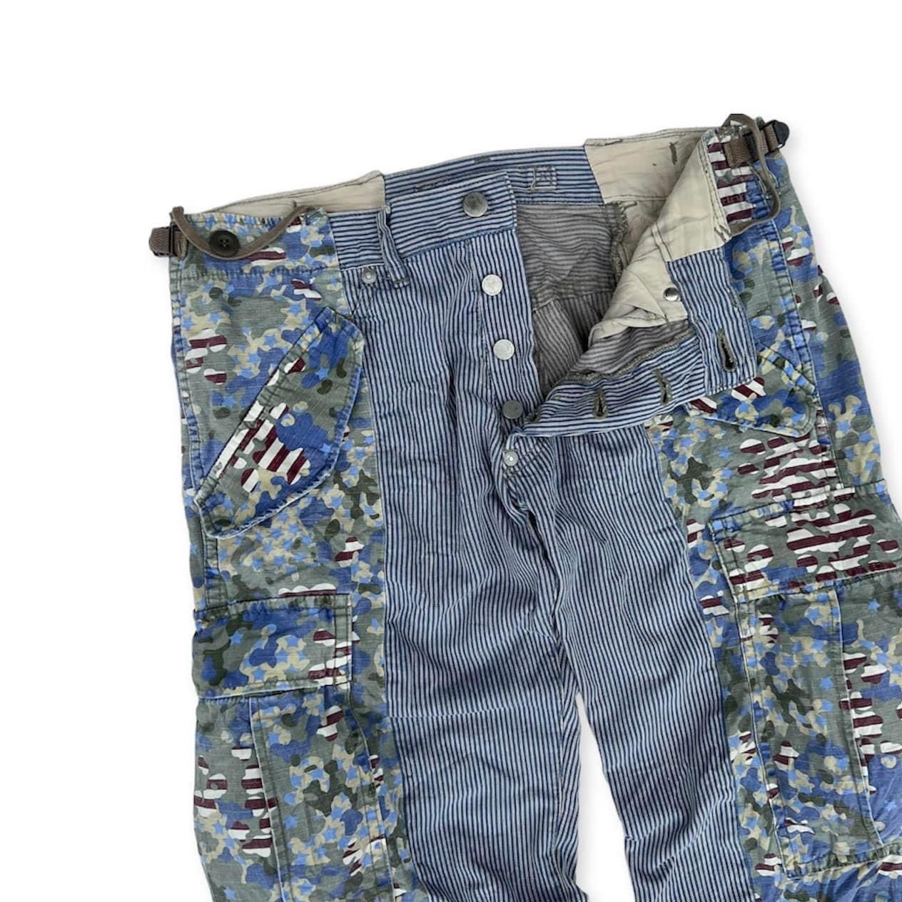 Maison MIHARA YASUHIRO Miharayasuhiro Re Constructed Military Cargo Pants Size US 32 / EU 48 - 3 Thumbnail