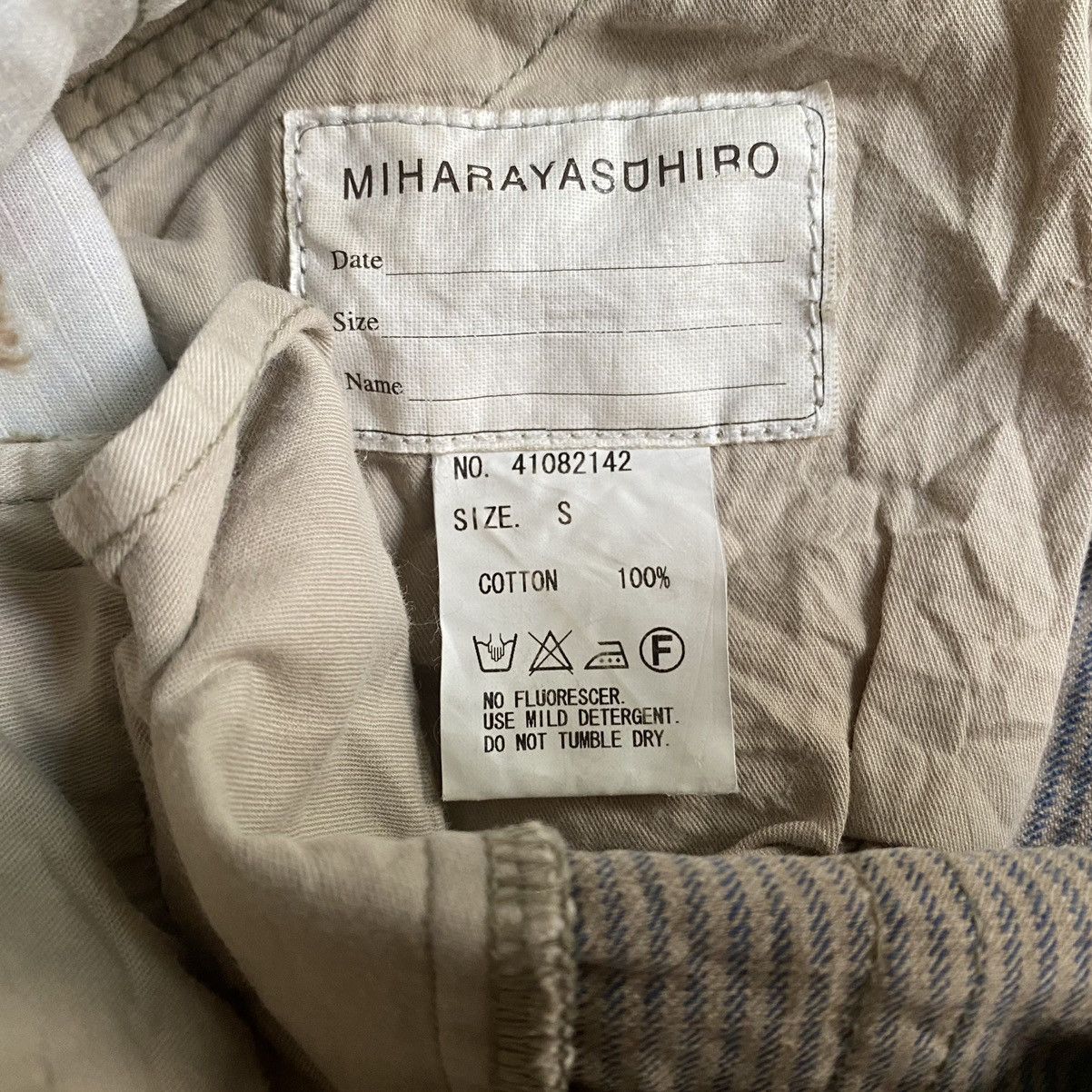 Maison MIHARA YASUHIRO Miharayasuhiro Re Constructed Military Cargo Pants Size US 32 / EU 48 - 5 Thumbnail