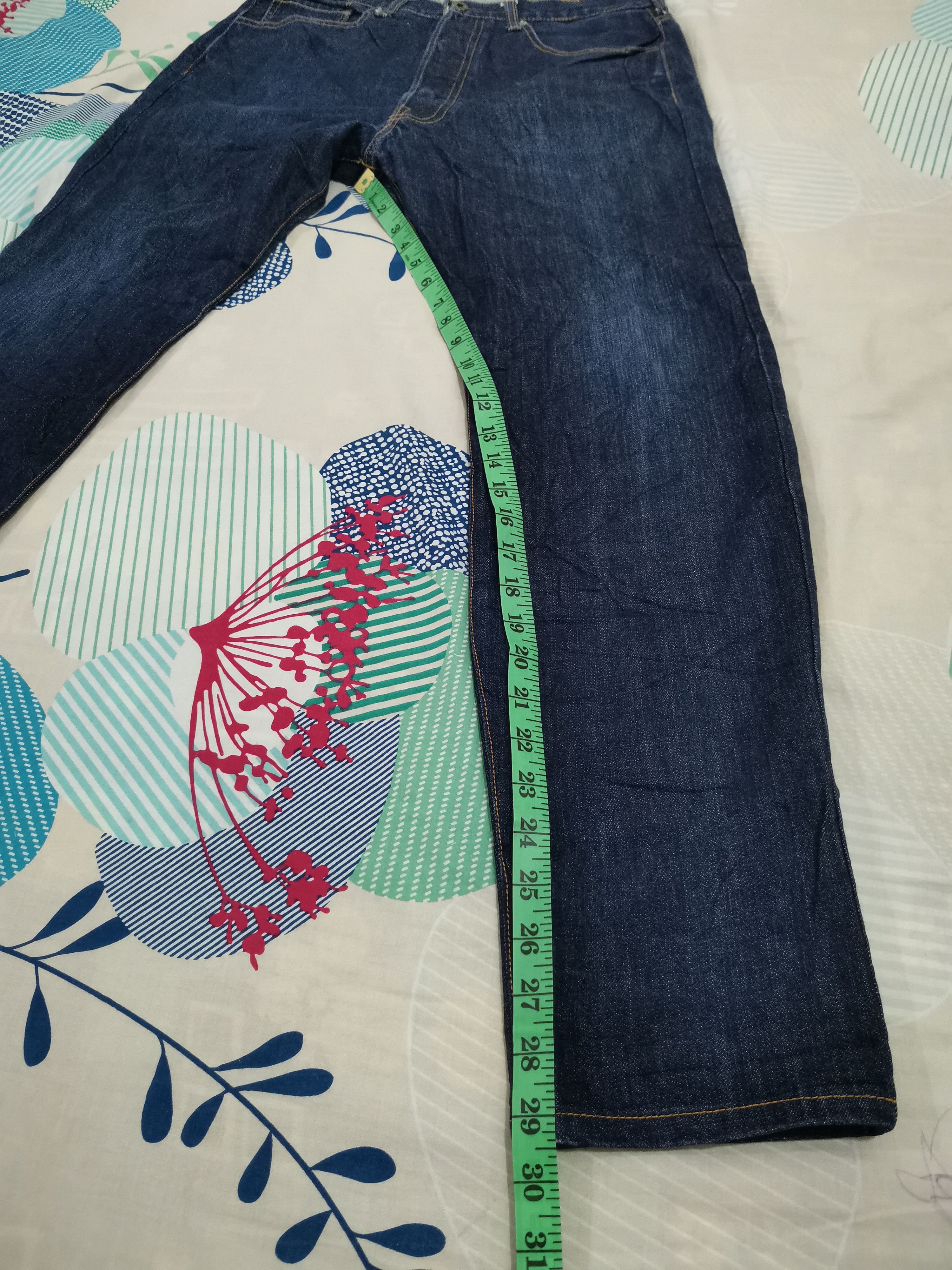 Bape Bape Star OG A Bathing Ape Denim Blue Jeans Size US 31 - 12 Thumbnail