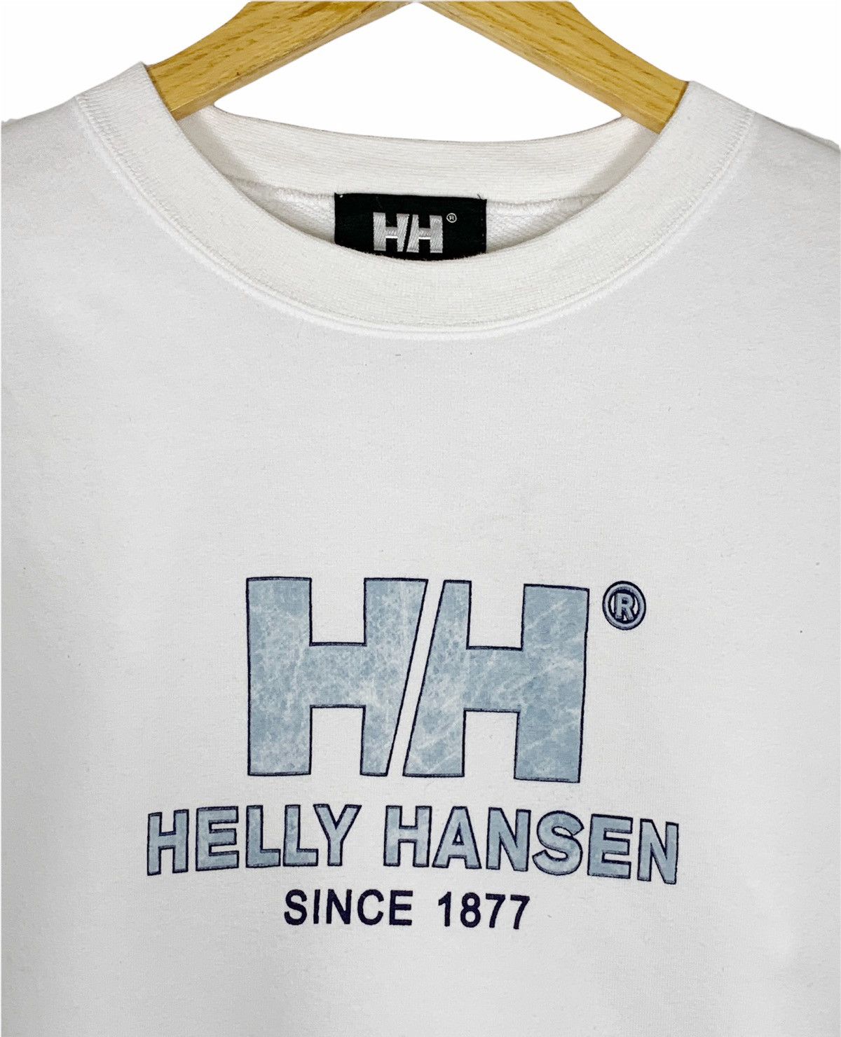 Helly Hansen × Vintage Vintage Helly Hansen Sweatshirt Sportwear Size US L / EU 52-54 / 3 - 2 Thumbnail