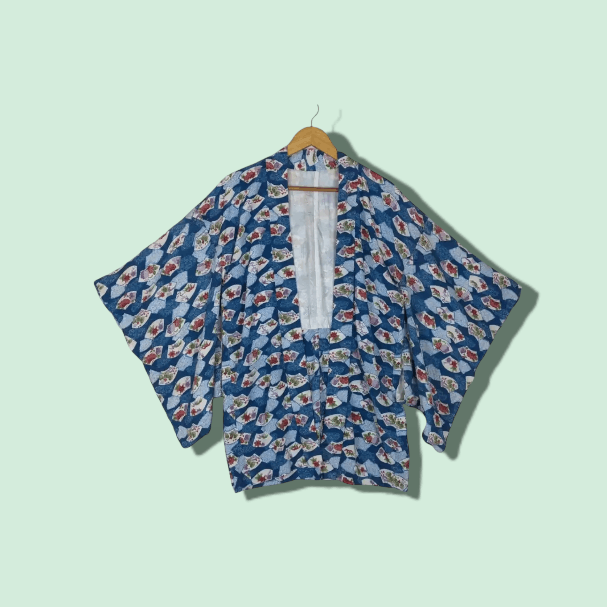 Japanese Brand JAPAN Vintage Monogram Nice Design Tailoring Kimono Size US M / EU 48-50 / 2 - 1 Thumbnail