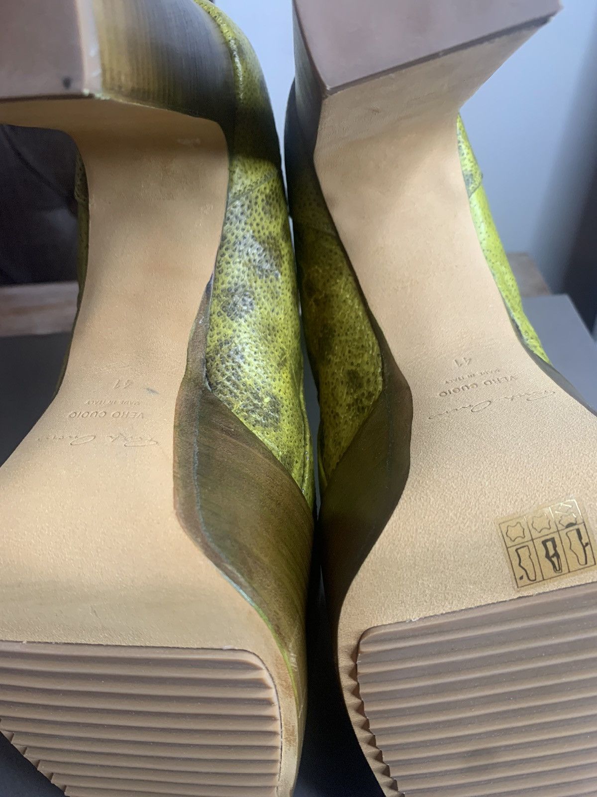 Rick Owens Rare 1–1 Wolf fish leather kiss boots Size US 8 / EU 41 - 8 Thumbnail