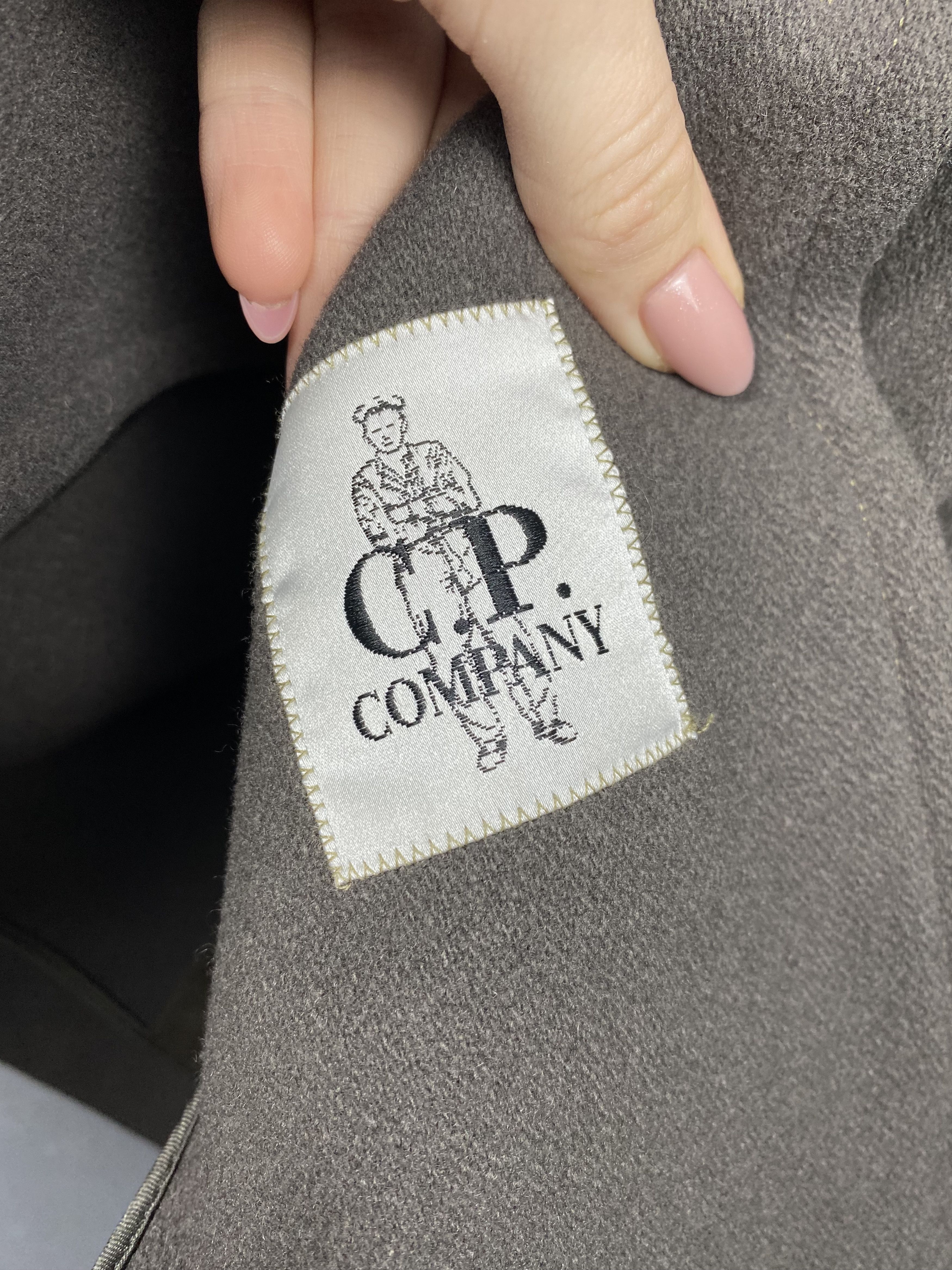 C.P. Company × Massimo Osti × Vintage C.P. Company Vintage Mens Double Breasted Wool Coat Size US L / EU 52-54 / 3 - 4 Thumbnail