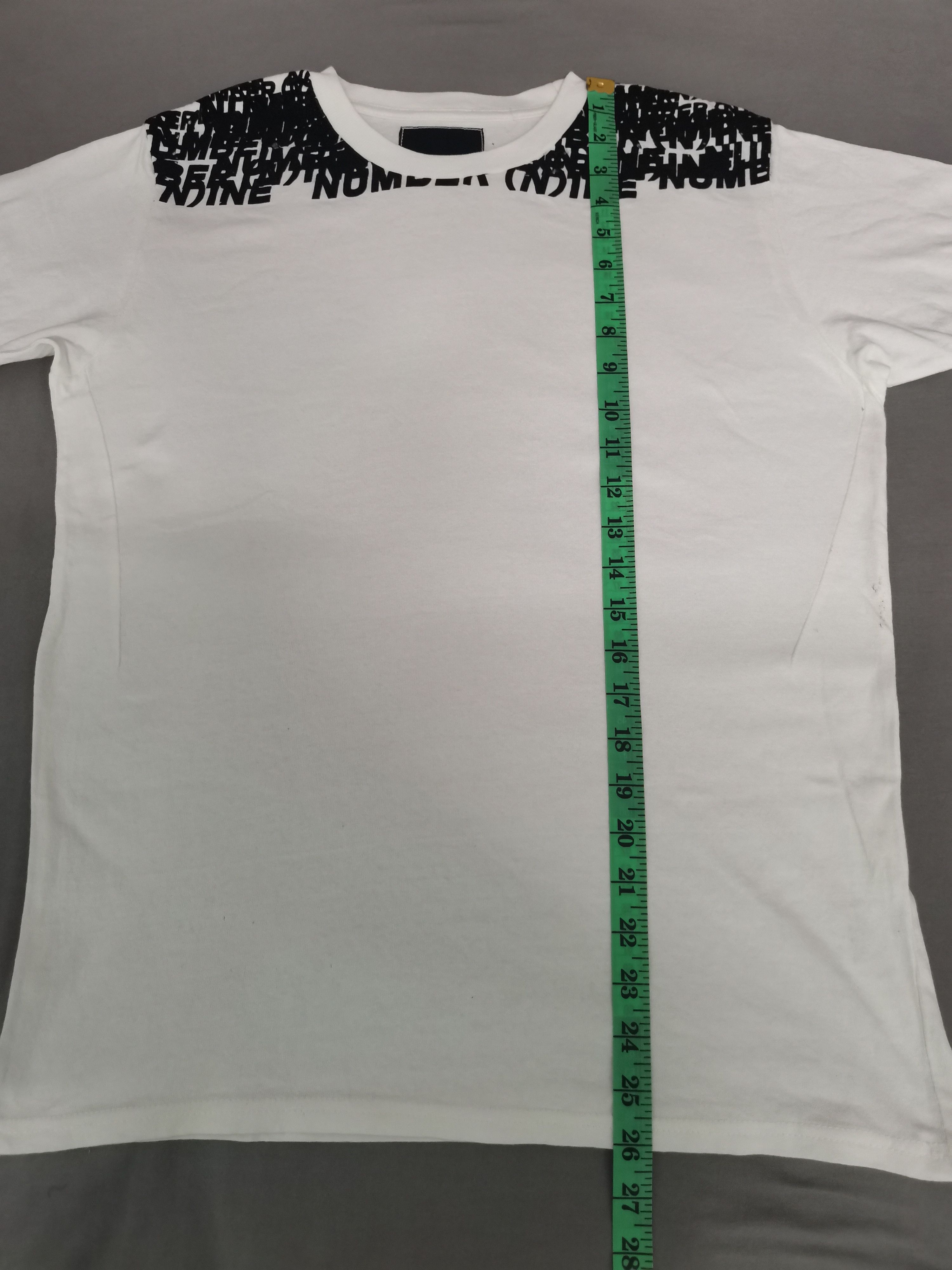 Number (N)ine Number Nine Denim Tee Japan Designer Takahiro Miyashita Size US M / EU 48-50 / 2 - 5 Thumbnail