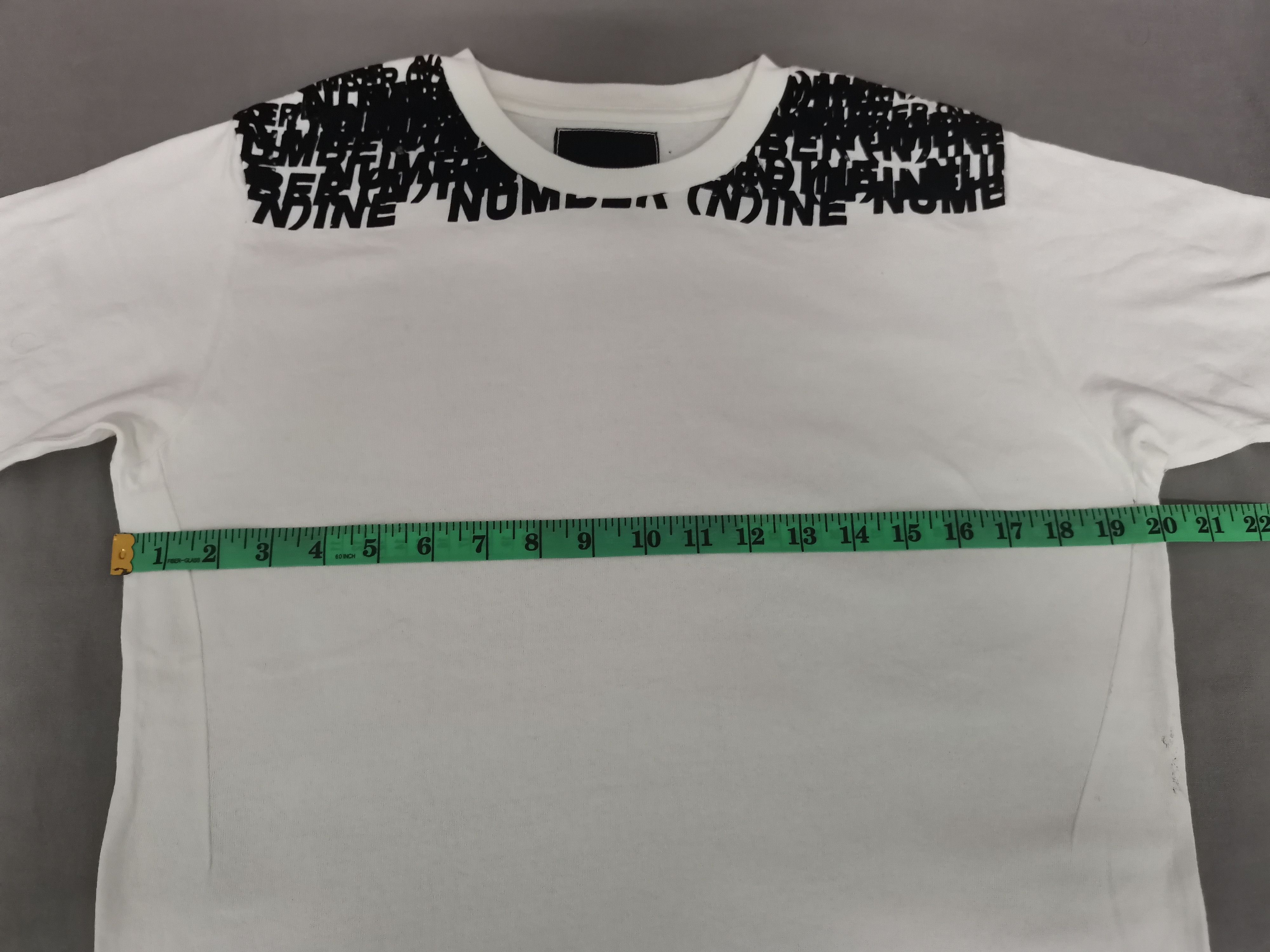 Number (N)ine Number Nine Denim Tee Japan Designer Takahiro Miyashita Size US M / EU 48-50 / 2 - 6 Thumbnail