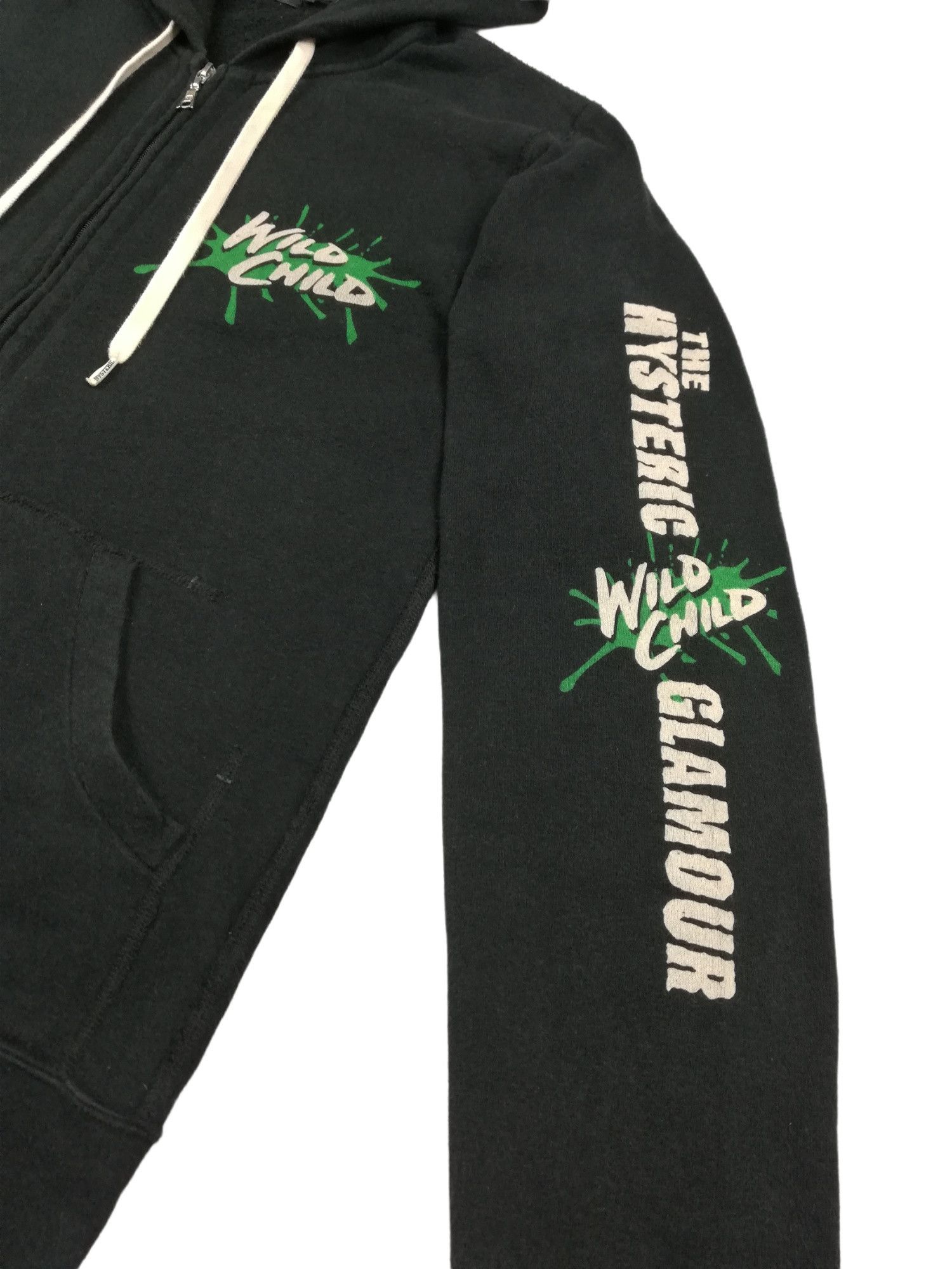 Band Tees × Hysteric Glamour × Japanese Brand 🔥The Hysteric Wild Child The Sounds Big Logo Hoodie Jacket Size US S / EU 44-46 / 1 - 8 Thumbnail