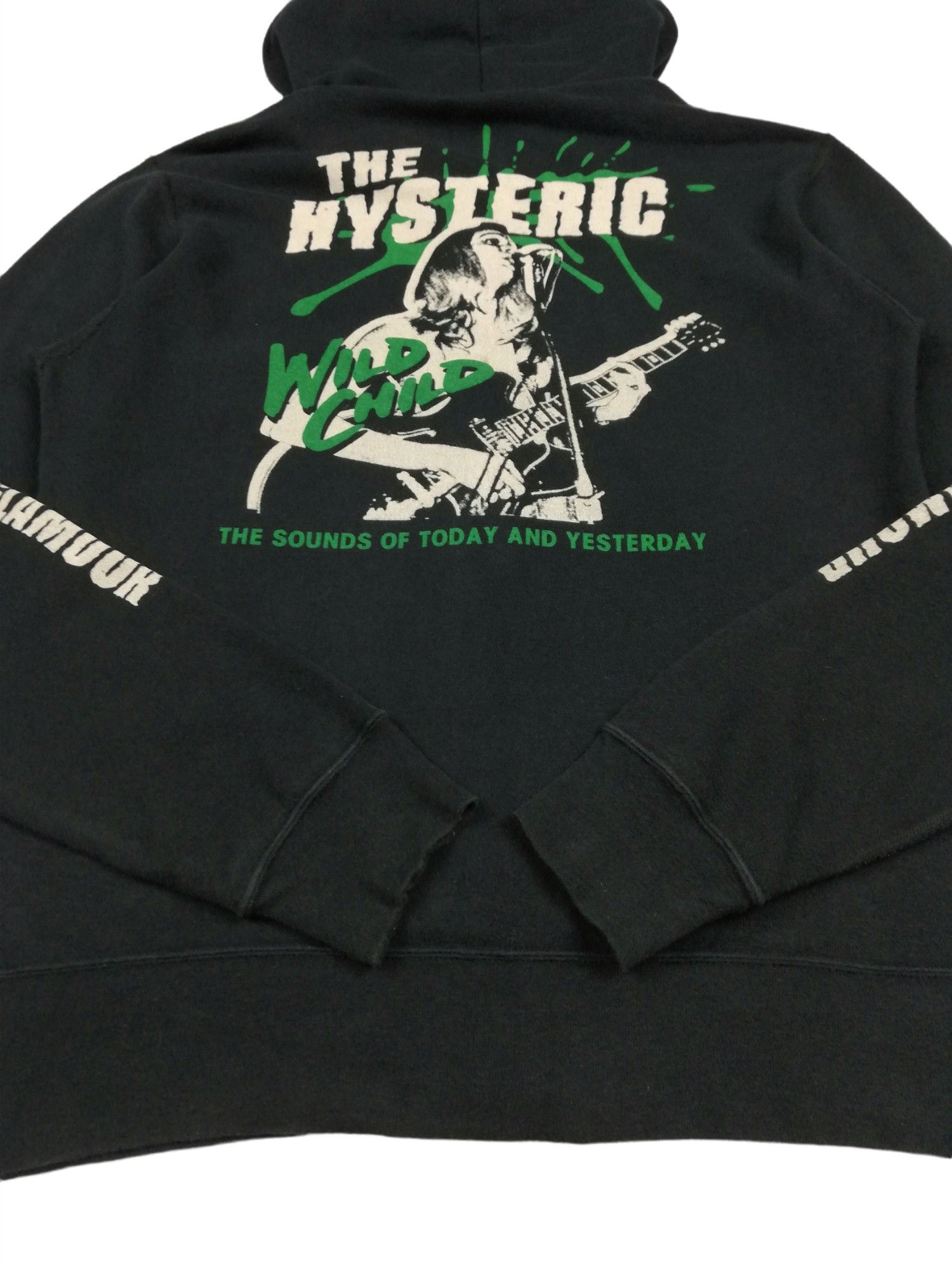 Band Tees × Hysteric Glamour × Japanese Brand 🔥The Hysteric Wild Child The Sounds Big Logo Hoodie Jacket Size US S / EU 44-46 / 1 - 19 Thumbnail