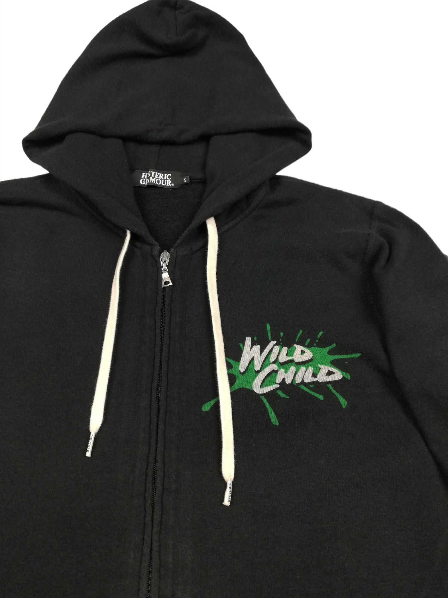 Band Tees × Hysteric Glamour × Japanese Brand 🔥The Hysteric Wild Child The Sounds Big Logo Hoodie Jacket Size US S / EU 44-46 / 1 - 6 Thumbnail