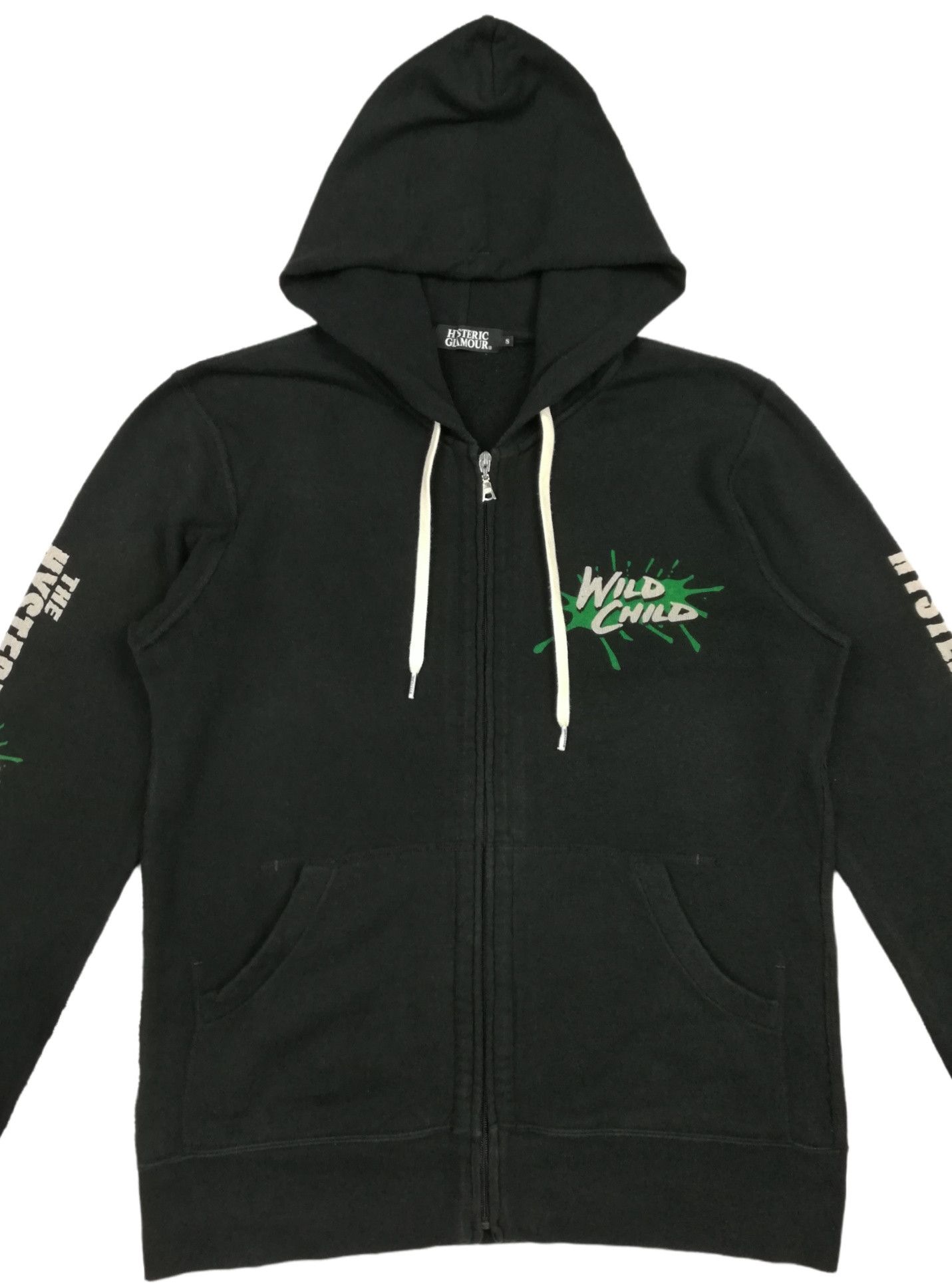 Band Tees × Hysteric Glamour × Japanese Brand 🔥The Hysteric Wild Child The Sounds Big Logo Hoodie Jacket Size US S / EU 44-46 / 1 - 5 Thumbnail