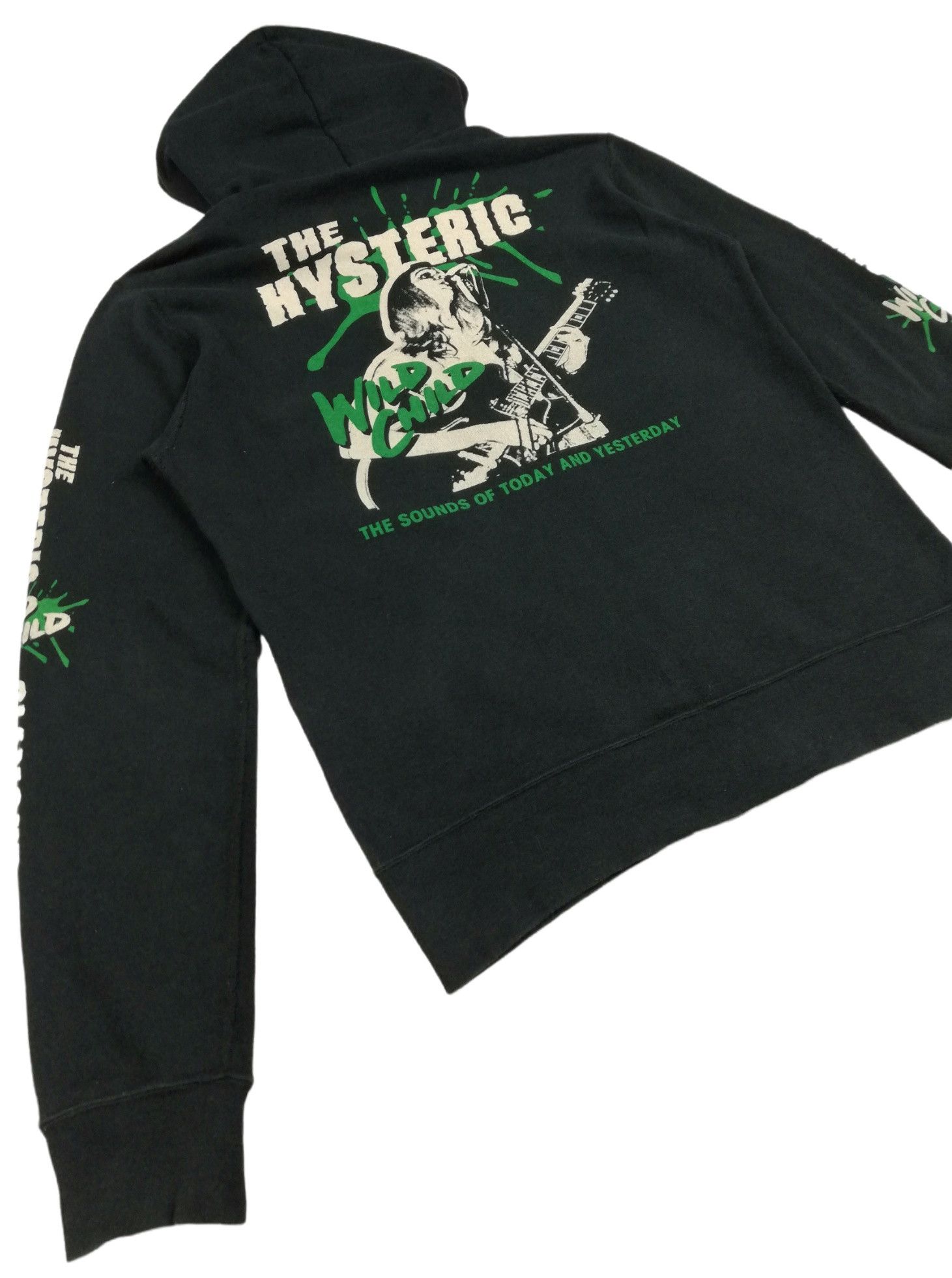 Band Tees × Hysteric Glamour × Japanese Brand 🔥The Hysteric Wild Child The Sounds Big Logo Hoodie Jacket Size US S / EU 44-46 / 1 - 15 Thumbnail