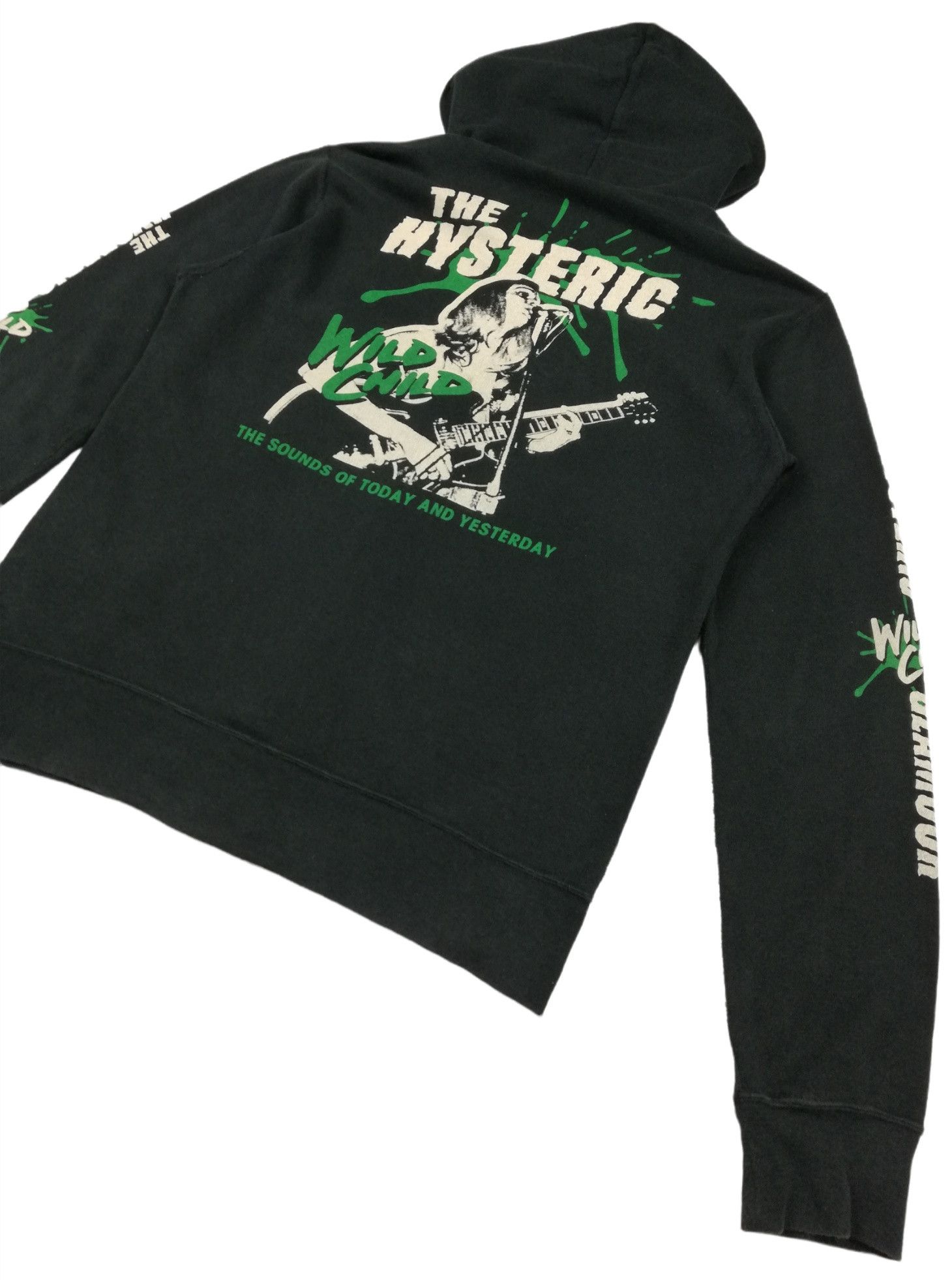 Band Tees × Hysteric Glamour × Japanese Brand 🔥The Hysteric Wild Child The Sounds Big Logo Hoodie Jacket Size US S / EU 44-46 / 1 - 16 Thumbnail