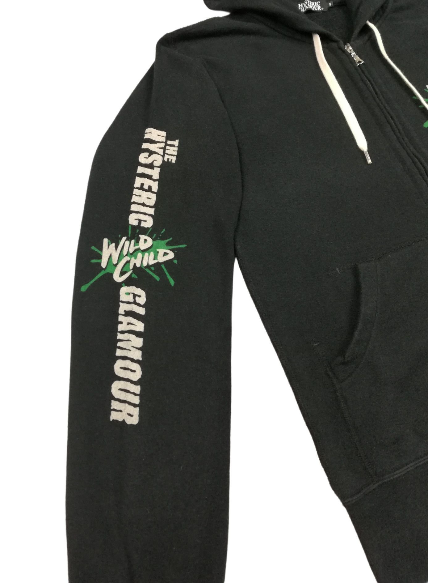 Band Tees × Hysteric Glamour × Japanese Brand 🔥The Hysteric Wild Child The Sounds Big Logo Hoodie Jacket Size US S / EU 44-46 / 1 - 7 Thumbnail