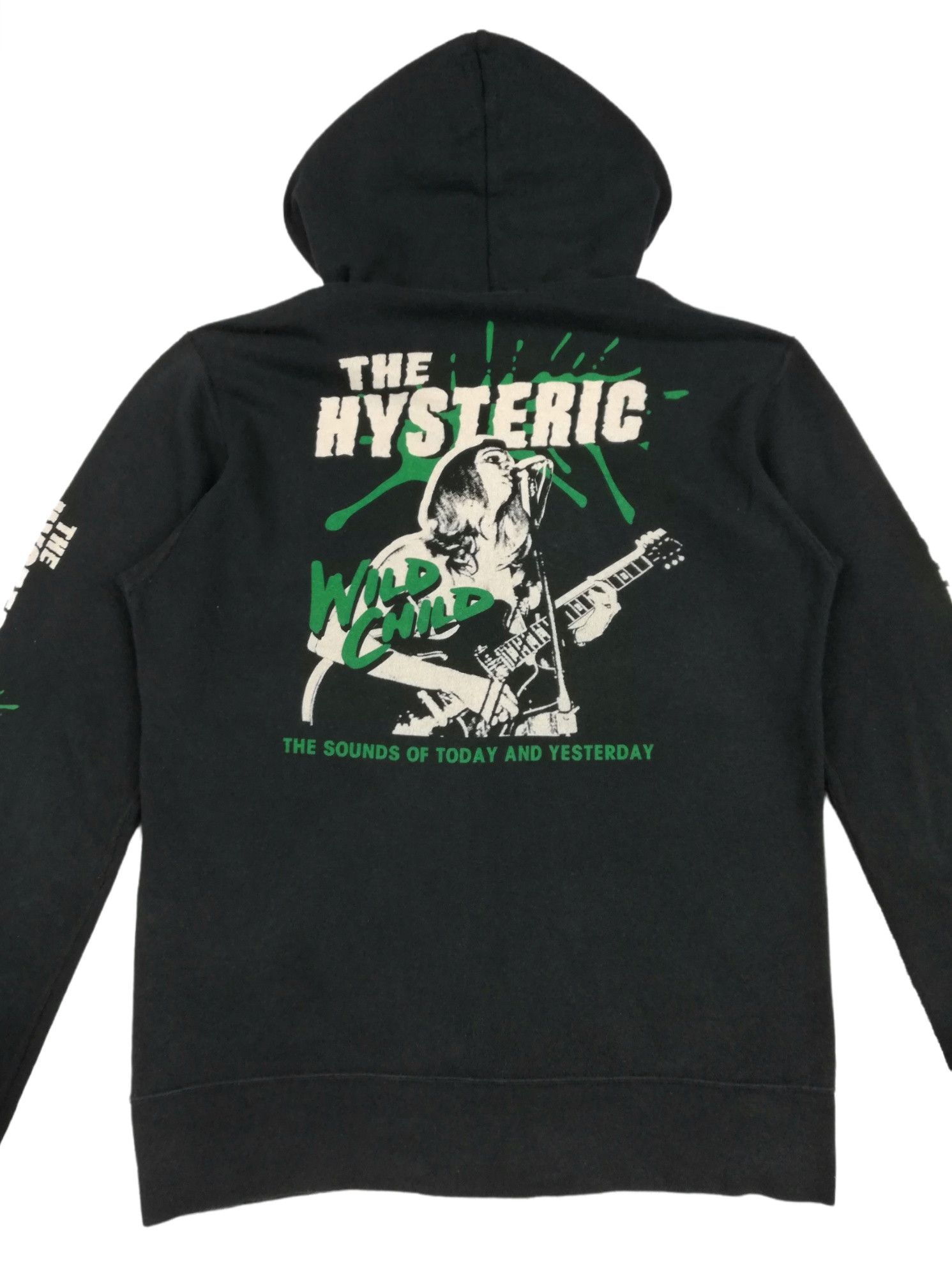 Band Tees × Hysteric Glamour × Japanese Brand 🔥The Hysteric Wild Child The Sounds Big Logo Hoodie Jacket Size US S / EU 44-46 / 1 - 17 Thumbnail