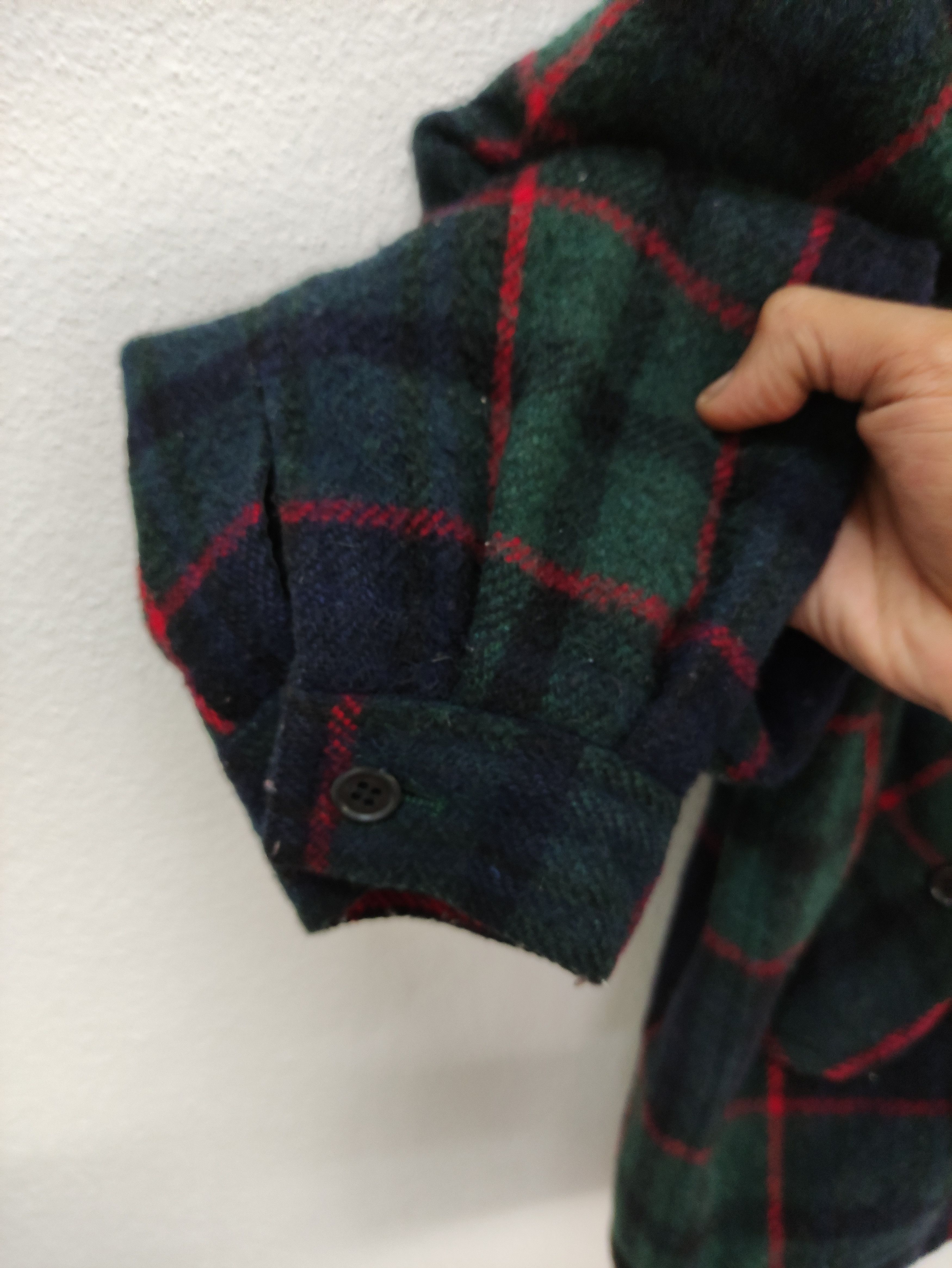 Vintage Vintage Memphis Checkered Wool Zip Up Jacket Size US M / EU 48-50 / 2 - 7 Thumbnail