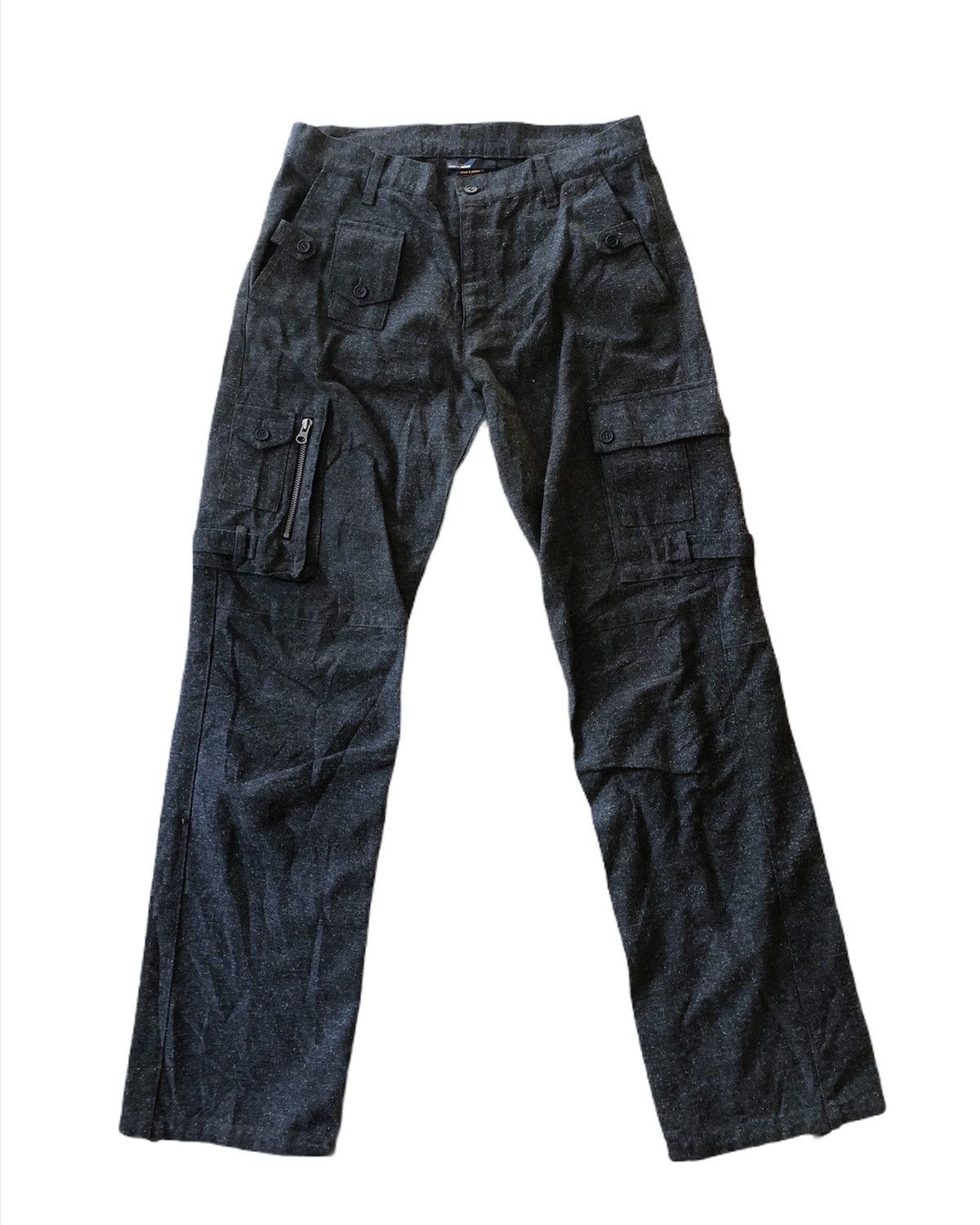 Comme Ca Ism × Japanese Brand × Vintage ❌LAST CALL🔥Avant Garde 6 Pockets Cargo Pants Designers Size US 32 / EU 48 - 1 Thumbnail