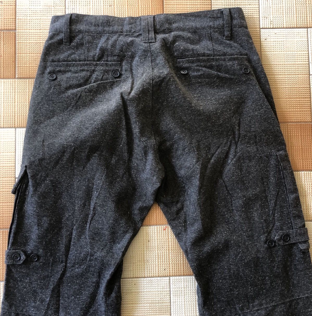 Comme Ca Ism × Japanese Brand × Vintage ❌LAST CALL🔥Avant Garde 6 Pockets Cargo Pants Designers Size US 32 / EU 48 - 6 Thumbnail