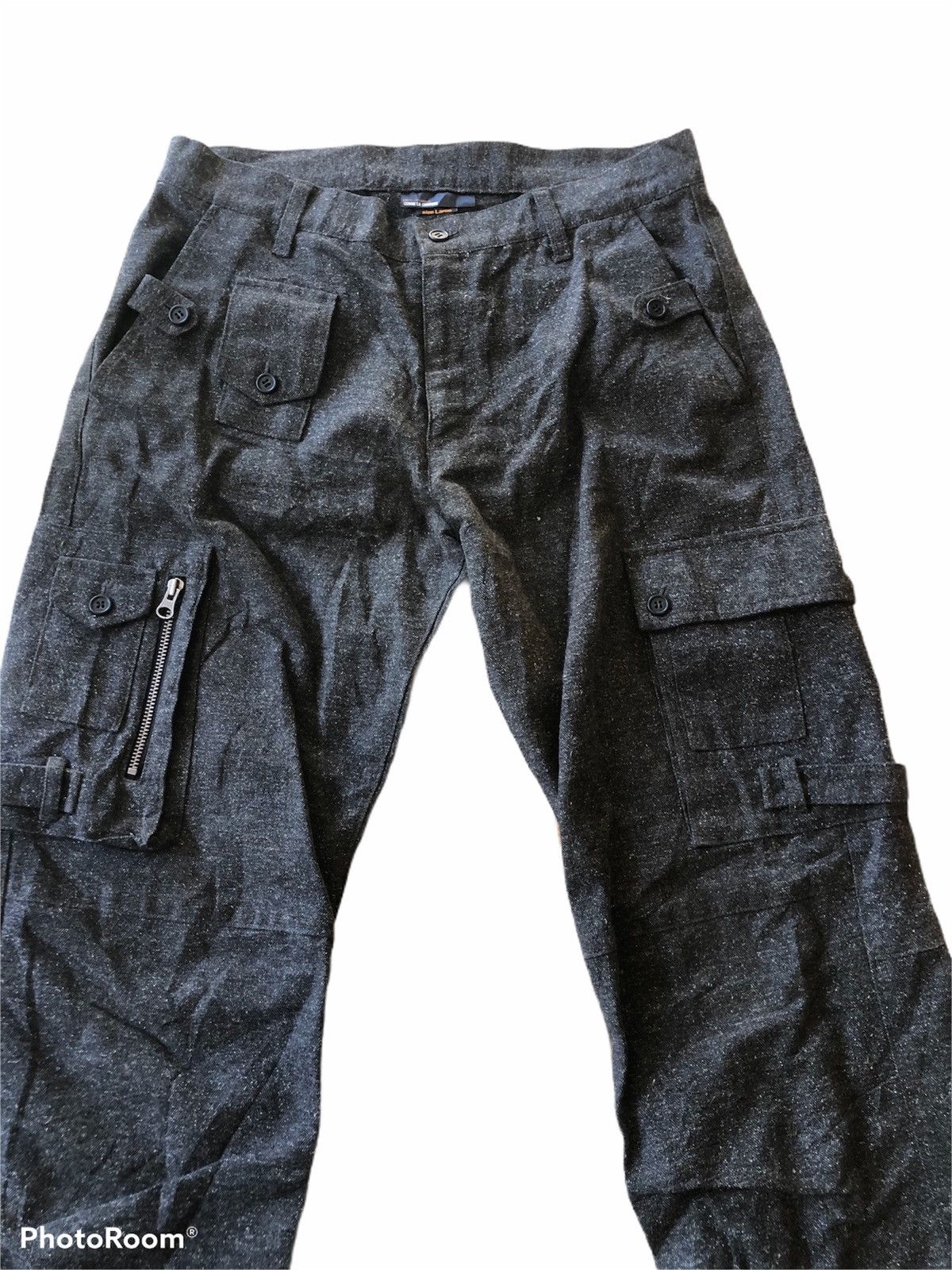 Comme Ca Ism × Japanese Brand × Vintage ❌LAST CALL🔥Avant Garde 6 Pockets Cargo Pants Designers Size US 32 / EU 48 - 3 Thumbnail