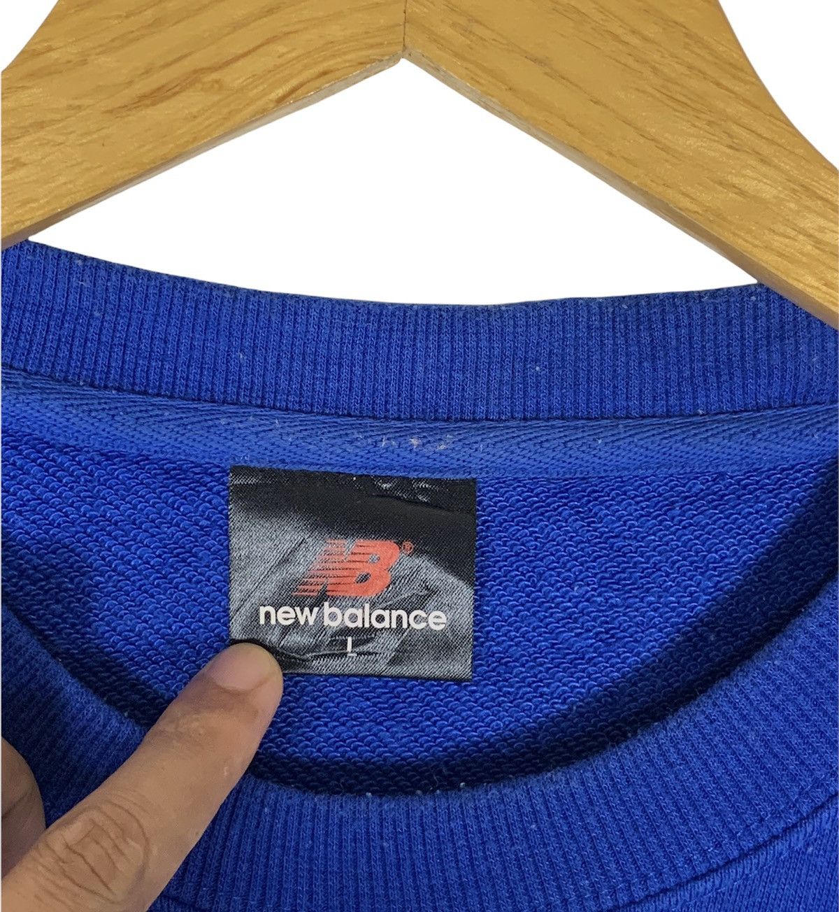 New Balance × Vintage Vintage New Balance Sweatshirt NB Jumper Size US L / EU 52-54 / 3 - 2 Thumbnail