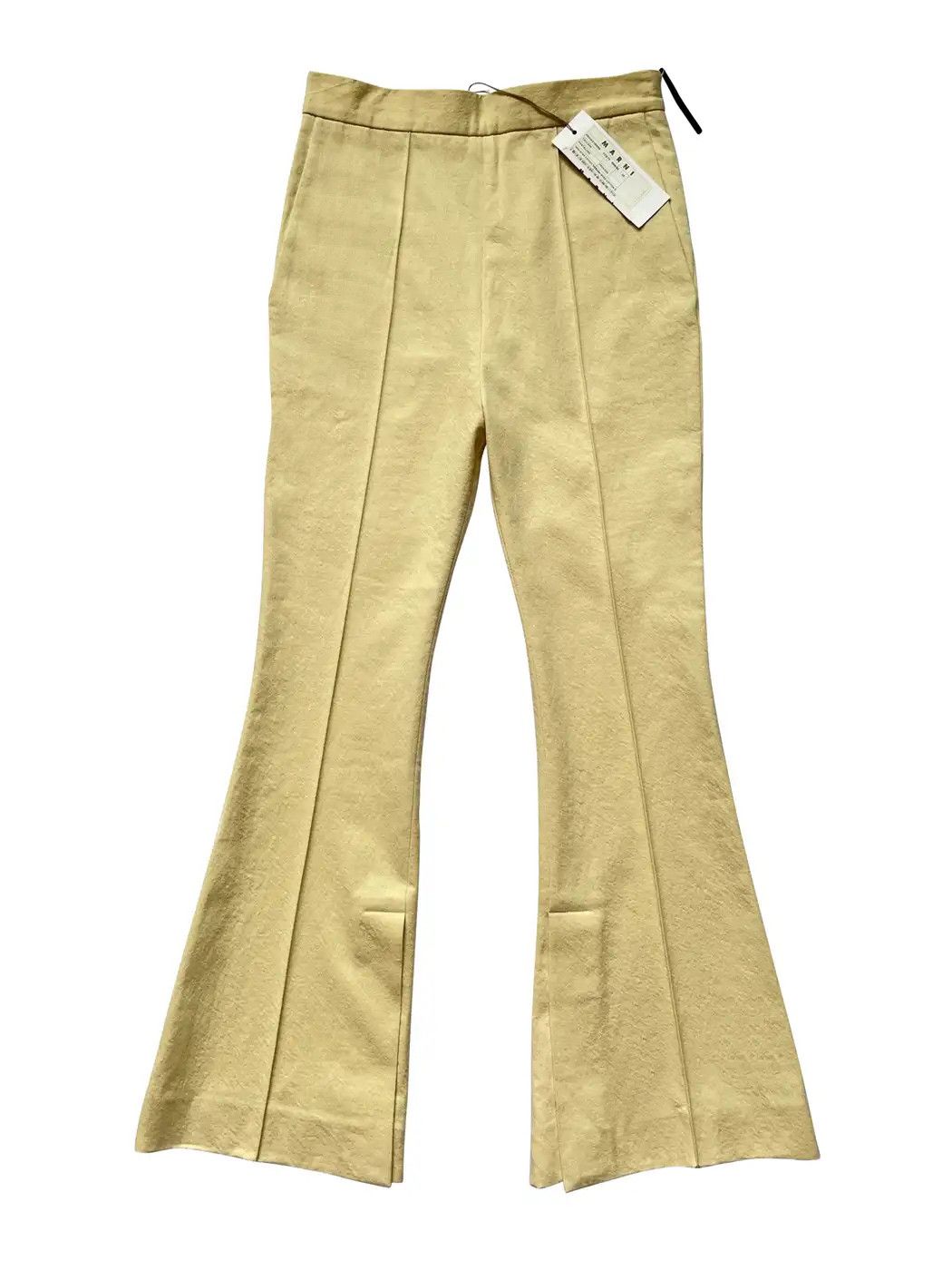 Marni ⚡️QUICK SALE⚡️Marni Flared Light Beige Pants Trousers Size 30" / US 8 / IT 44 - 1 Thumbnail