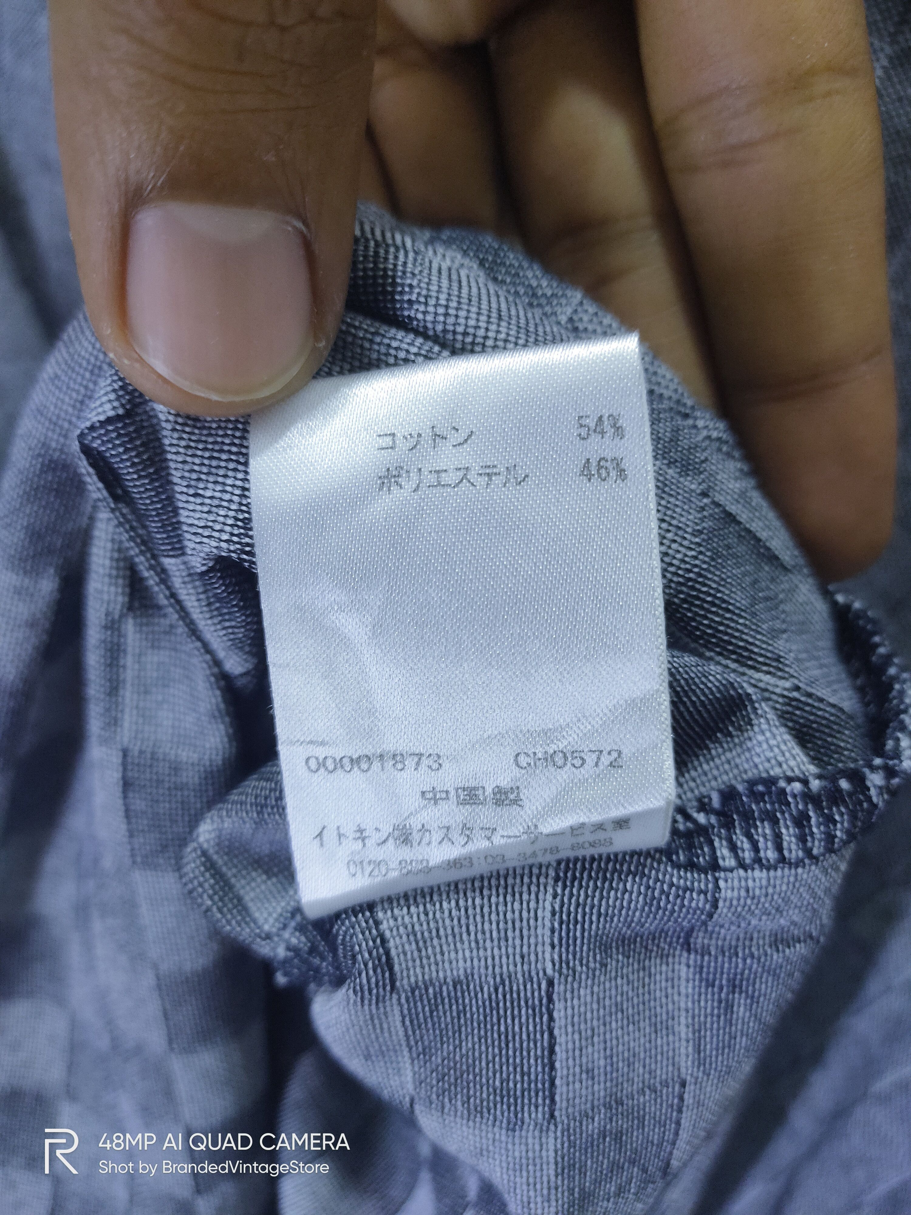 Michel Klein × Other MICHEL KLEIN Homme Paris Squared Brick Block Checkered Tee Size M / US 6-8 / IT 42-44 - 4 Thumbnail