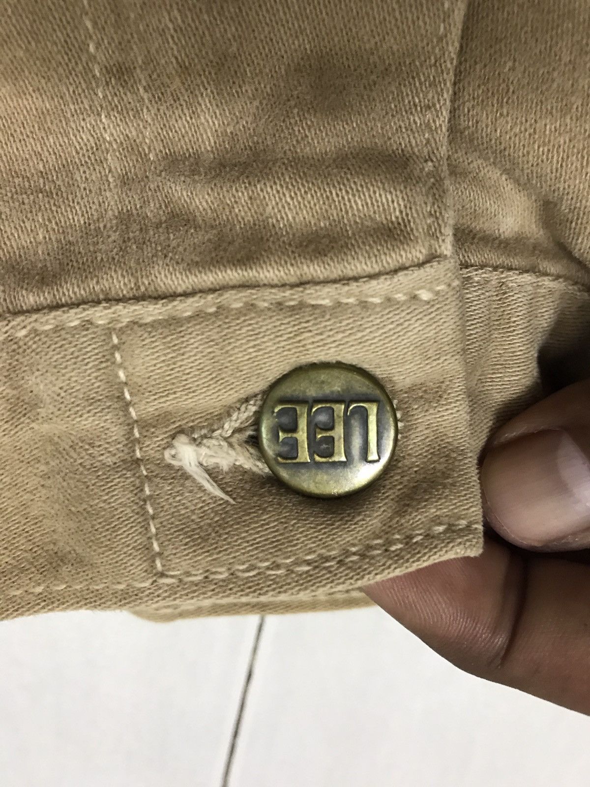 VINTAGE 60s LEE BOOTCUT KHAKIS JEANS