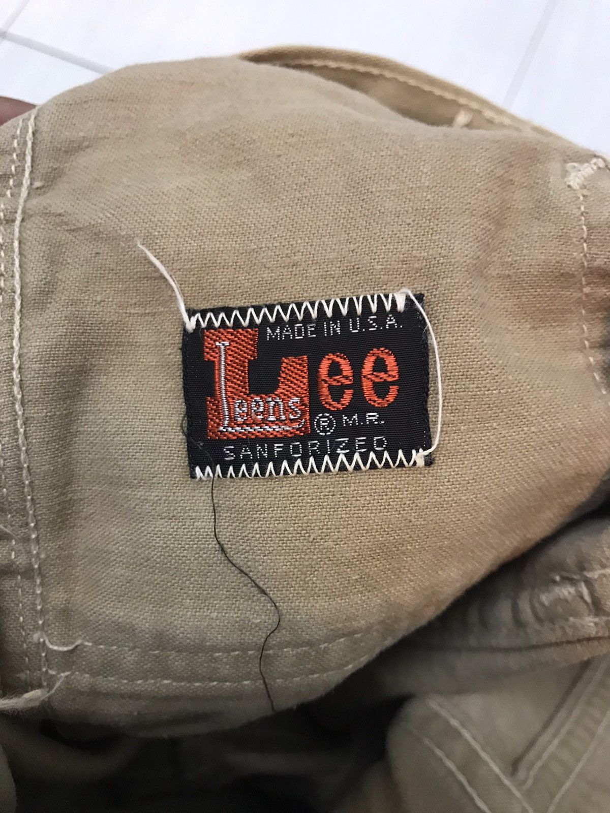 VINTAGE 60s LEE BOOTCUT KHAKIS JEANS
