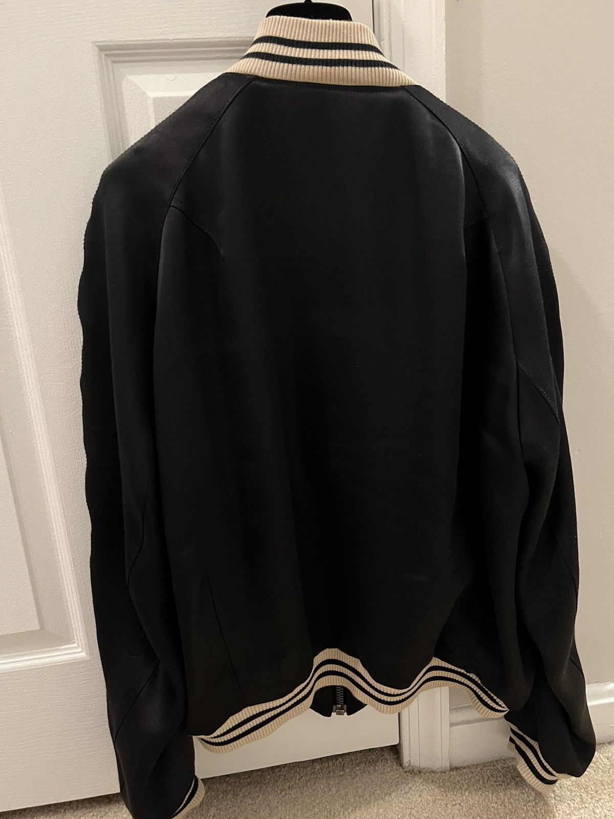 Haider Ackermann 2015 Black Satin Bomber Size US M / EU 48-50 / 2 - 2 Thumbnail