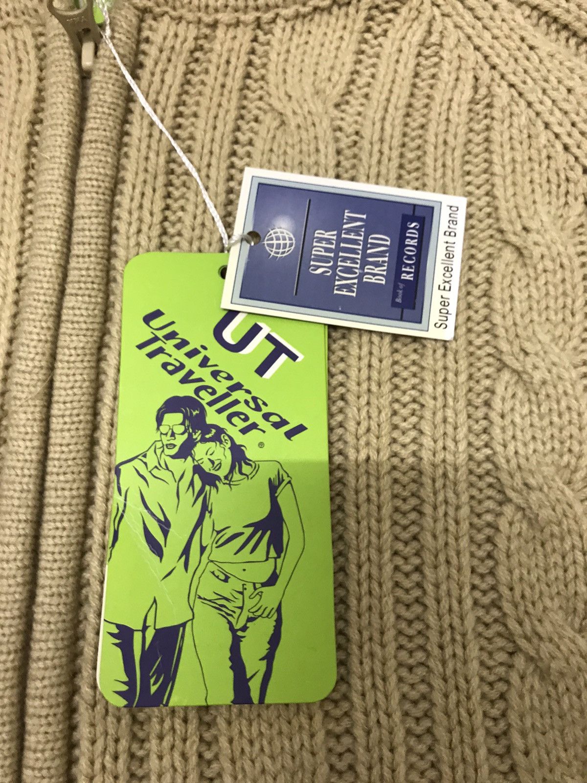 Japanese Brand Universal traveller knitwear sweatshirt with fur hoodie Size S / US 4 / IT 40 - 3 Thumbnail