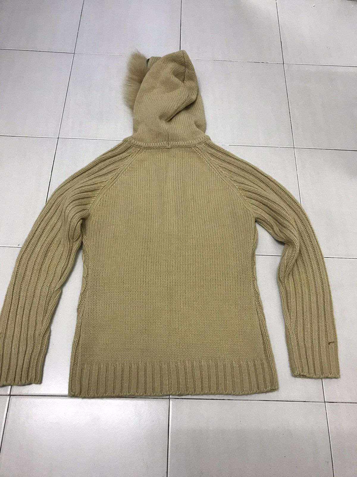 Japanese Brand Universal traveller knitwear sweatshirt with fur hoodie Size S / US 4 / IT 40 - 2 Thumbnail