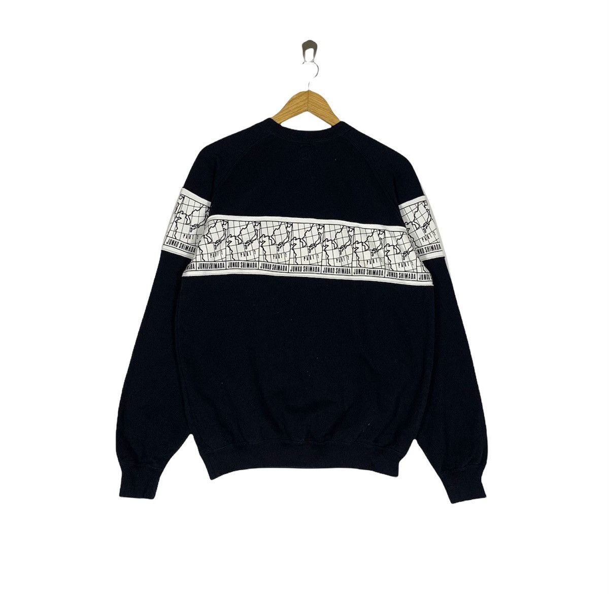 Japanese Brand × Junko Shimada Deadstock Vintage Junko Shimada Sweatshirt Part 2 Maps Size US M / EU 48-50 / 2 - 4 Thumbnail