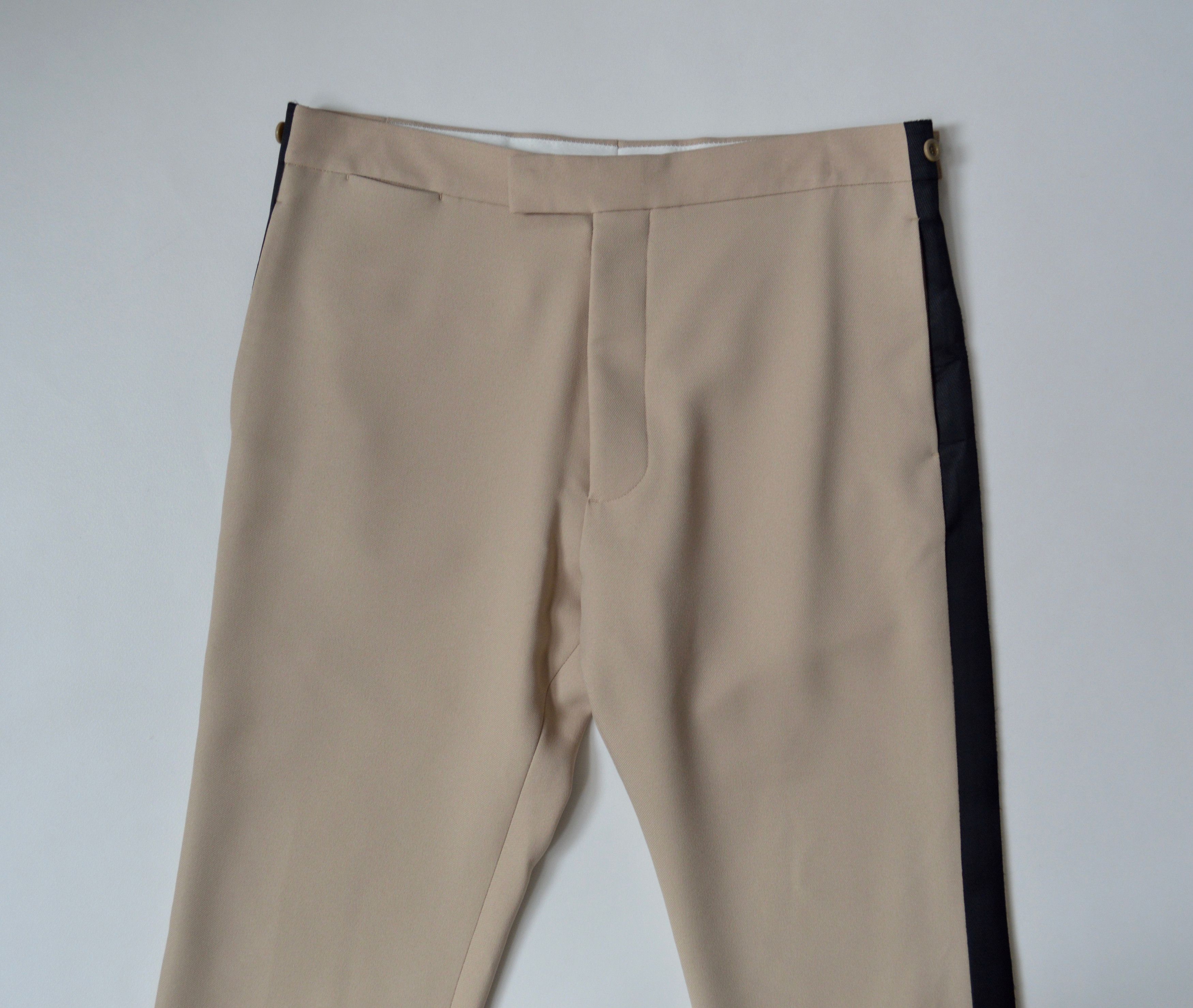 Maison Margiela A/W 20 Flared Leg Side Stripe Trousers Size US 32 / EU 48 - 3 Thumbnail