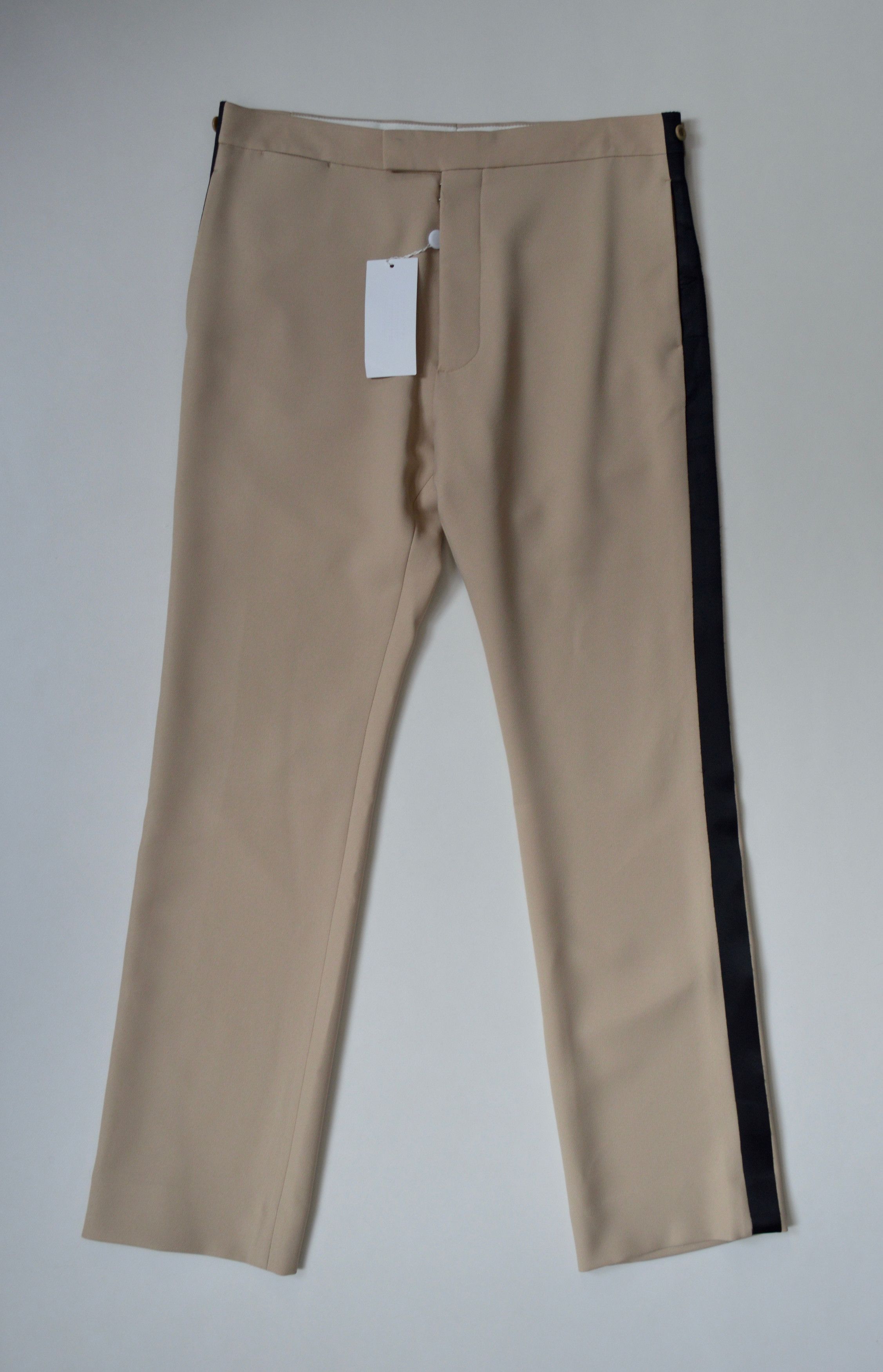 Maison Margiela A/W 20 Flared Leg Side Stripe Trousers Size US 32 / EU 48 - 2 Thumbnail