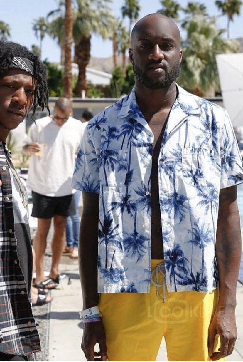 Saint Laurent Paris SS16 Palm Tree Hawaiian shirt 40 | Grailed