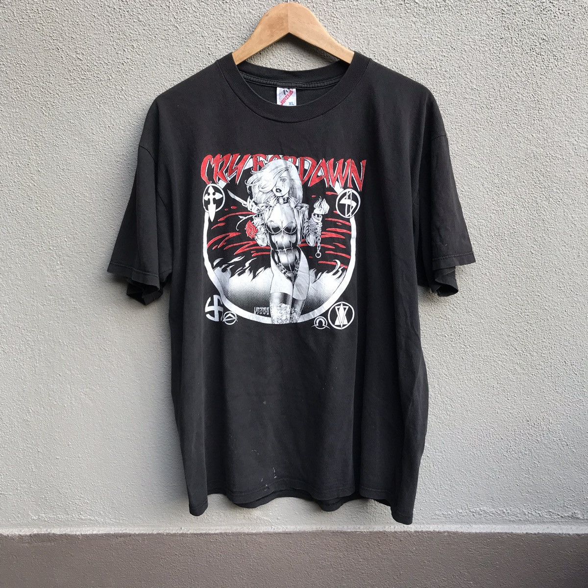 Anime Vintage CRY FOR DAWN horror comic aeon flux akira Size US XL / EU 56 / 4 - 1 Thumbnail