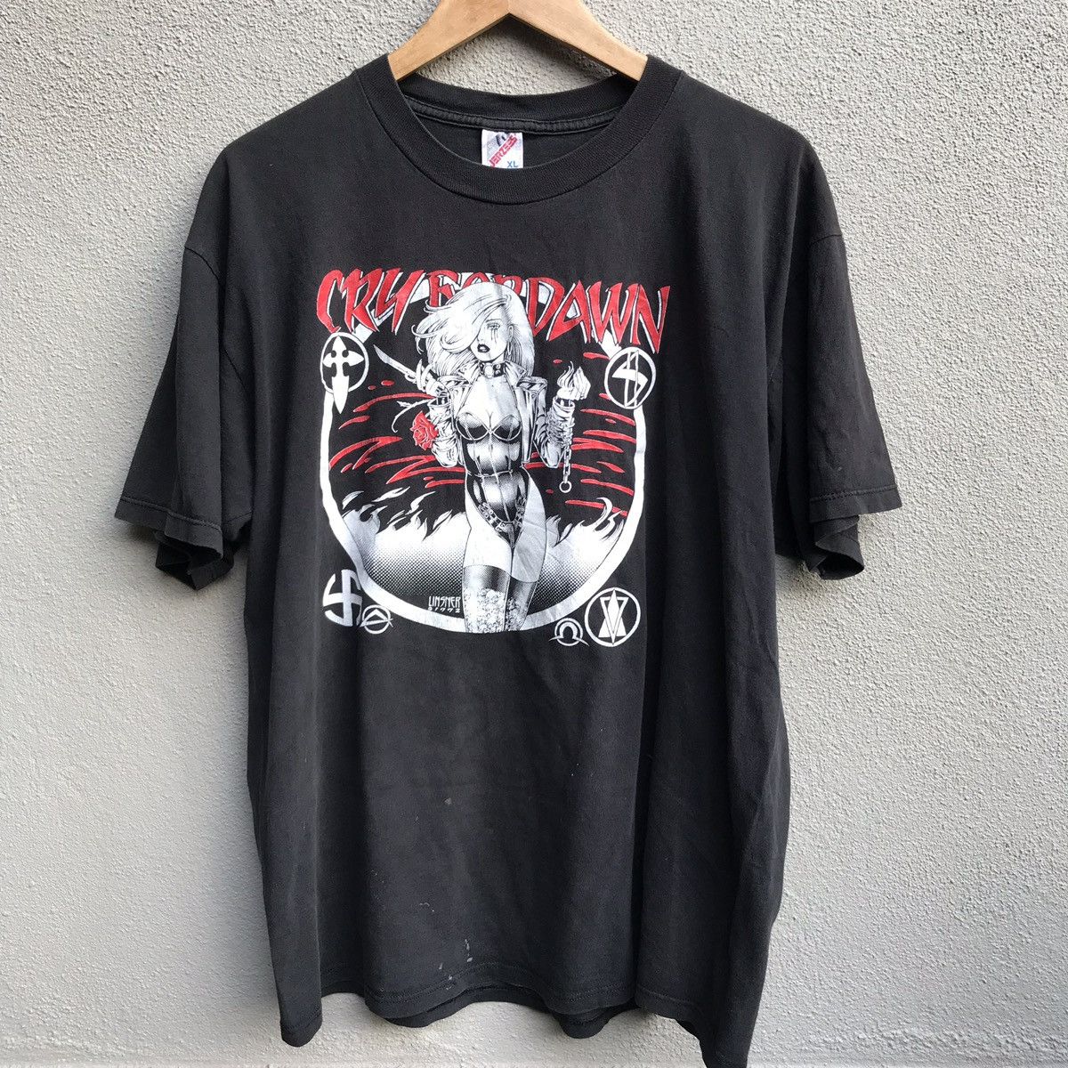 Anime Vintage CRY FOR DAWN horror comic aeon flux akira Size US XL / EU 56 / 4 - 2 Thumbnail