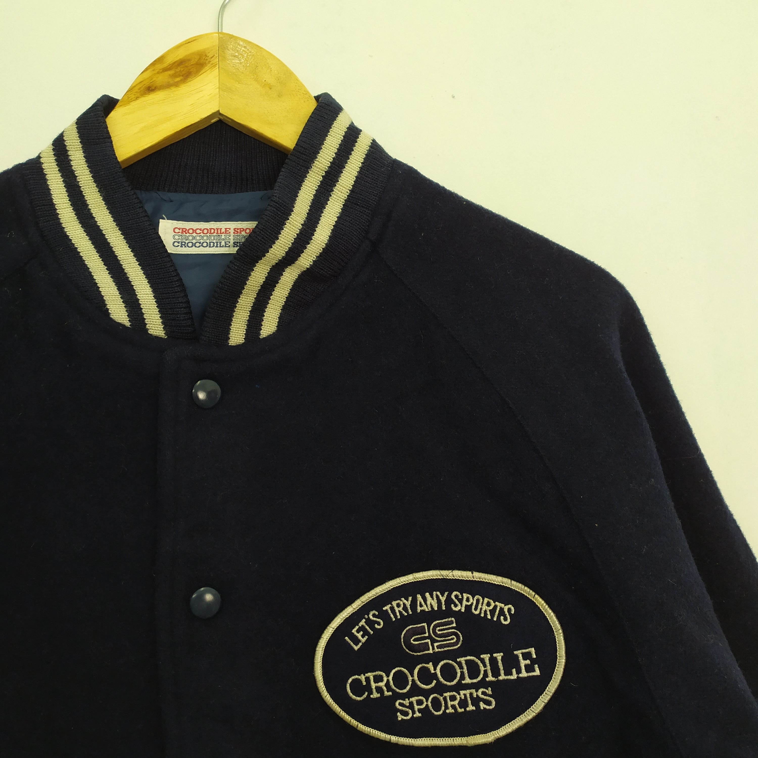 Crocs CROCODILE SPORTS WOOL VARSITY JACKET Size US M / EU 48-50 / 2 - 4 Thumbnail