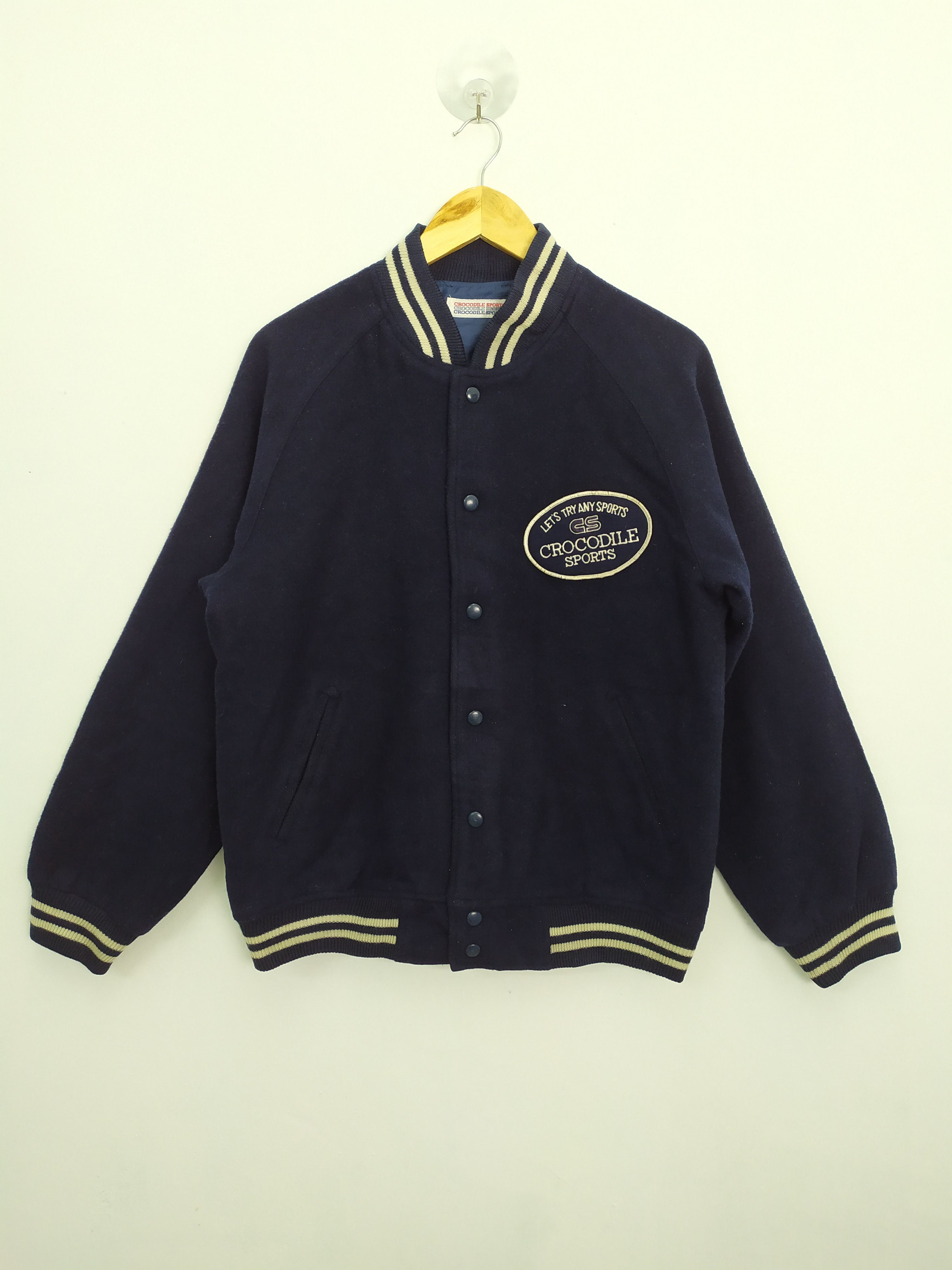 Crocs CROCODILE SPORTS WOOL VARSITY JACKET Size US M / EU 48-50 / 2 - 1 Thumbnail