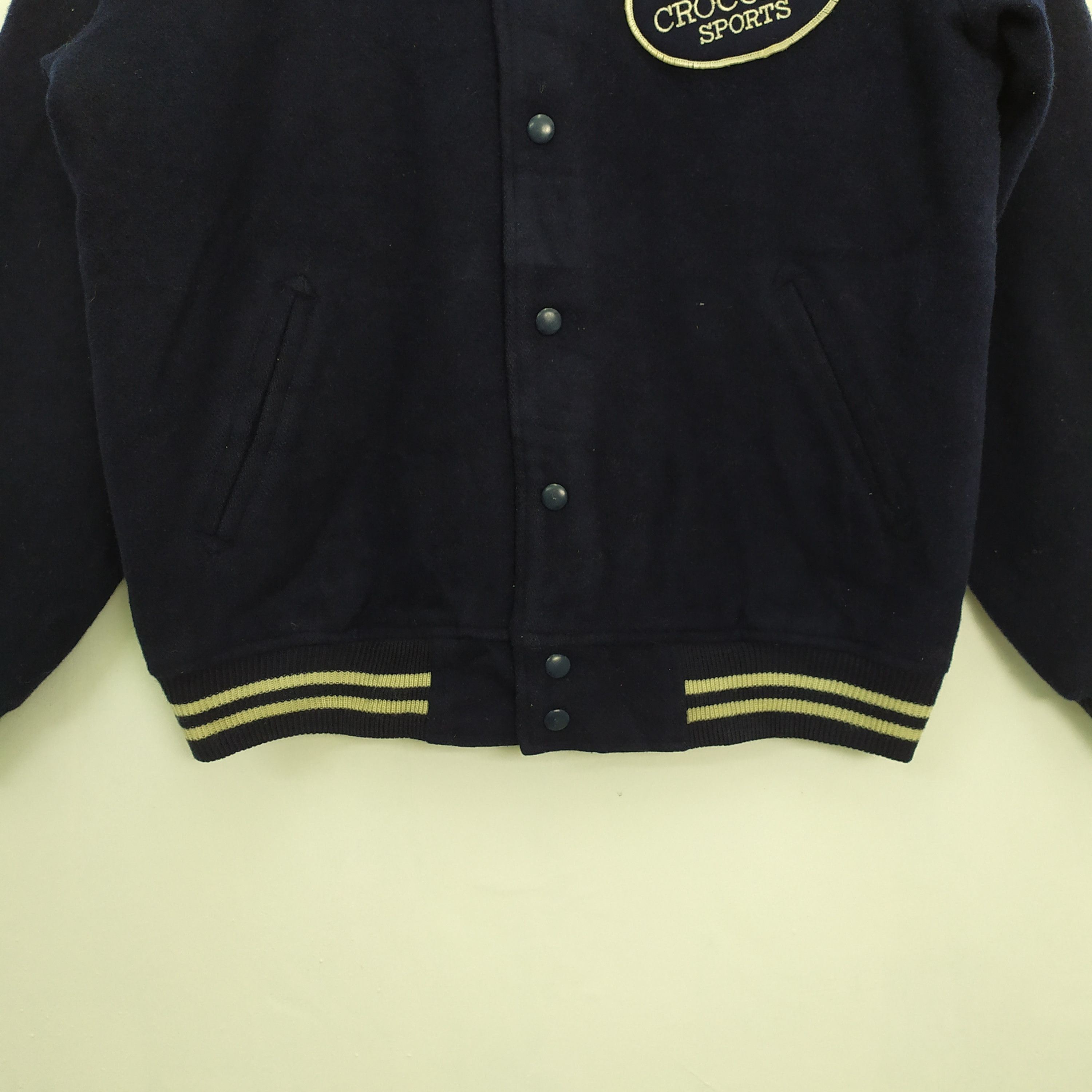 Crocs CROCODILE SPORTS WOOL VARSITY JACKET Size US M / EU 48-50 / 2 - 7 Thumbnail